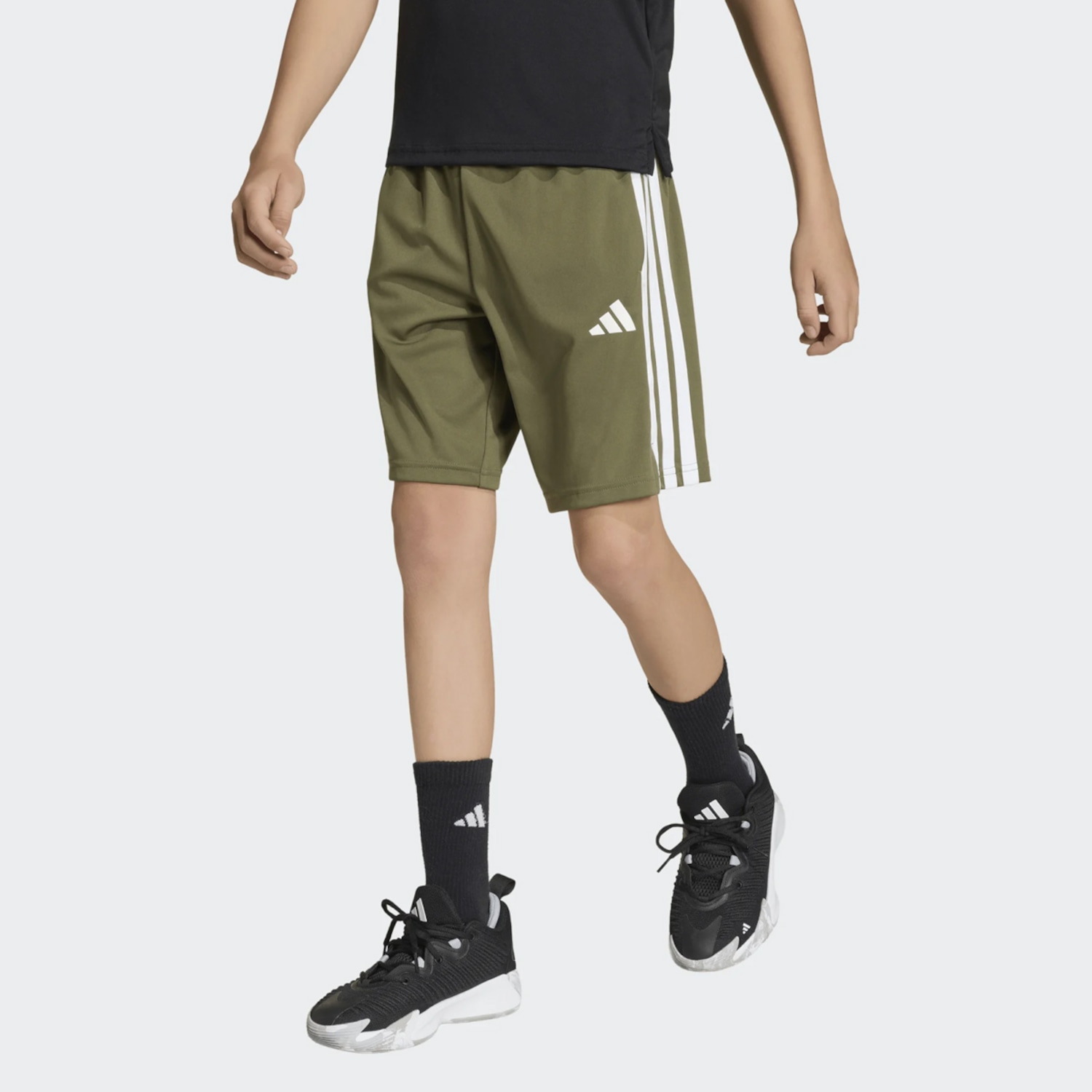 Shorts Infantil 3 Stripes 3S-ES adidas - Foto 1