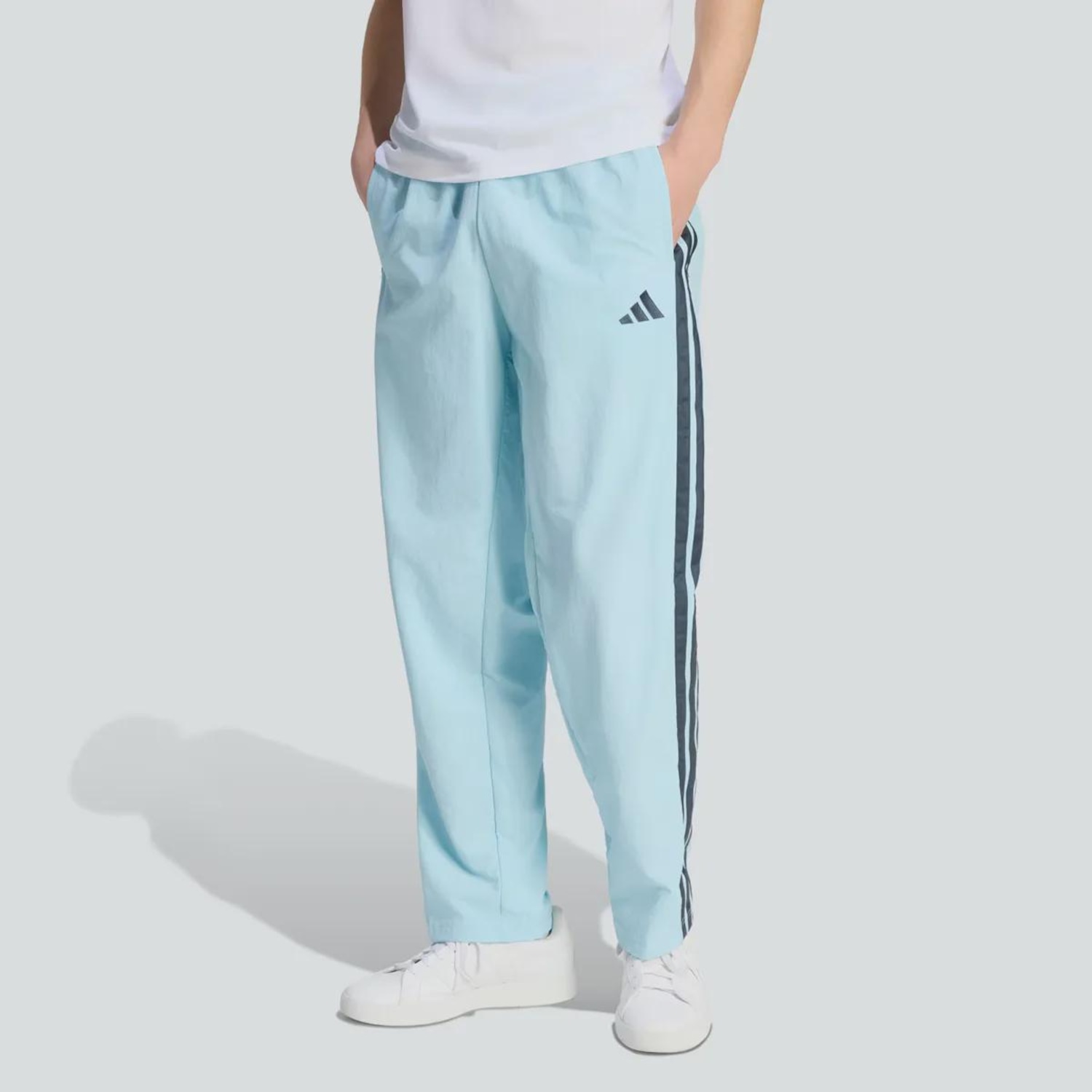 Calça Masculina 3 Listras WV adidas - Foto 1