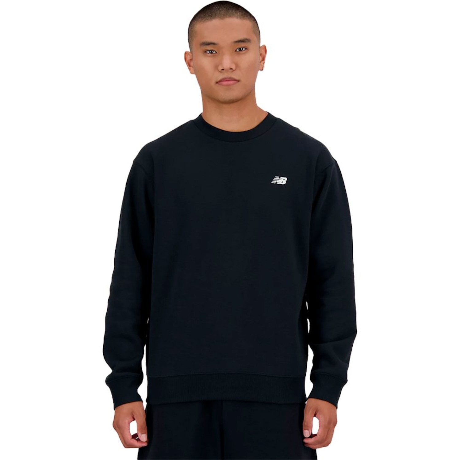 Blusão Moletom Masculino New Balance Essentials - Foto 1