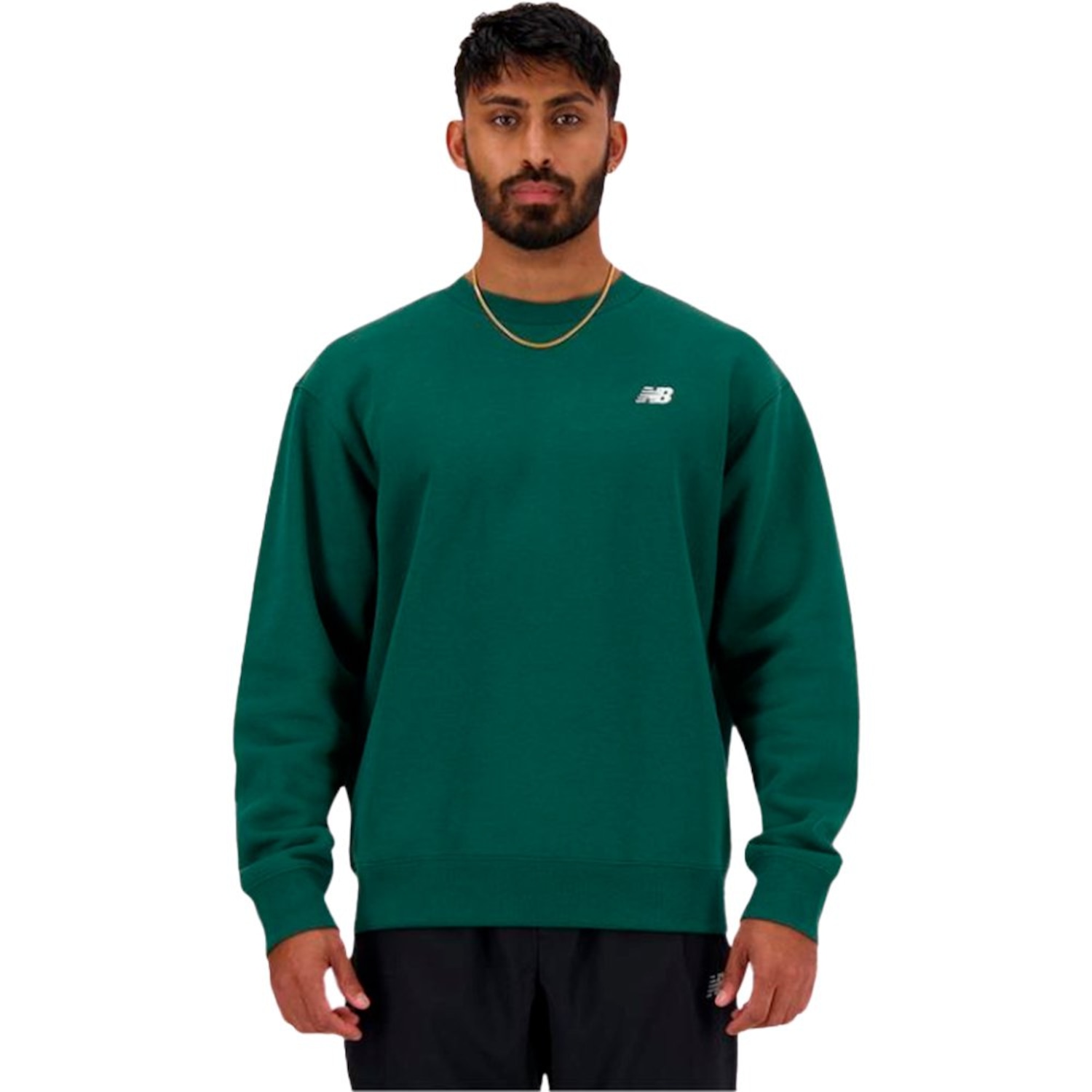 Blusão Moletom Masculino New Balance Essentials - Foto 1