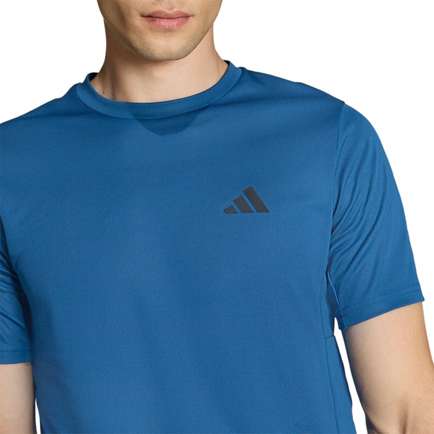 Camiseta adidas Workout Essentials Base Masculina - Foto 3