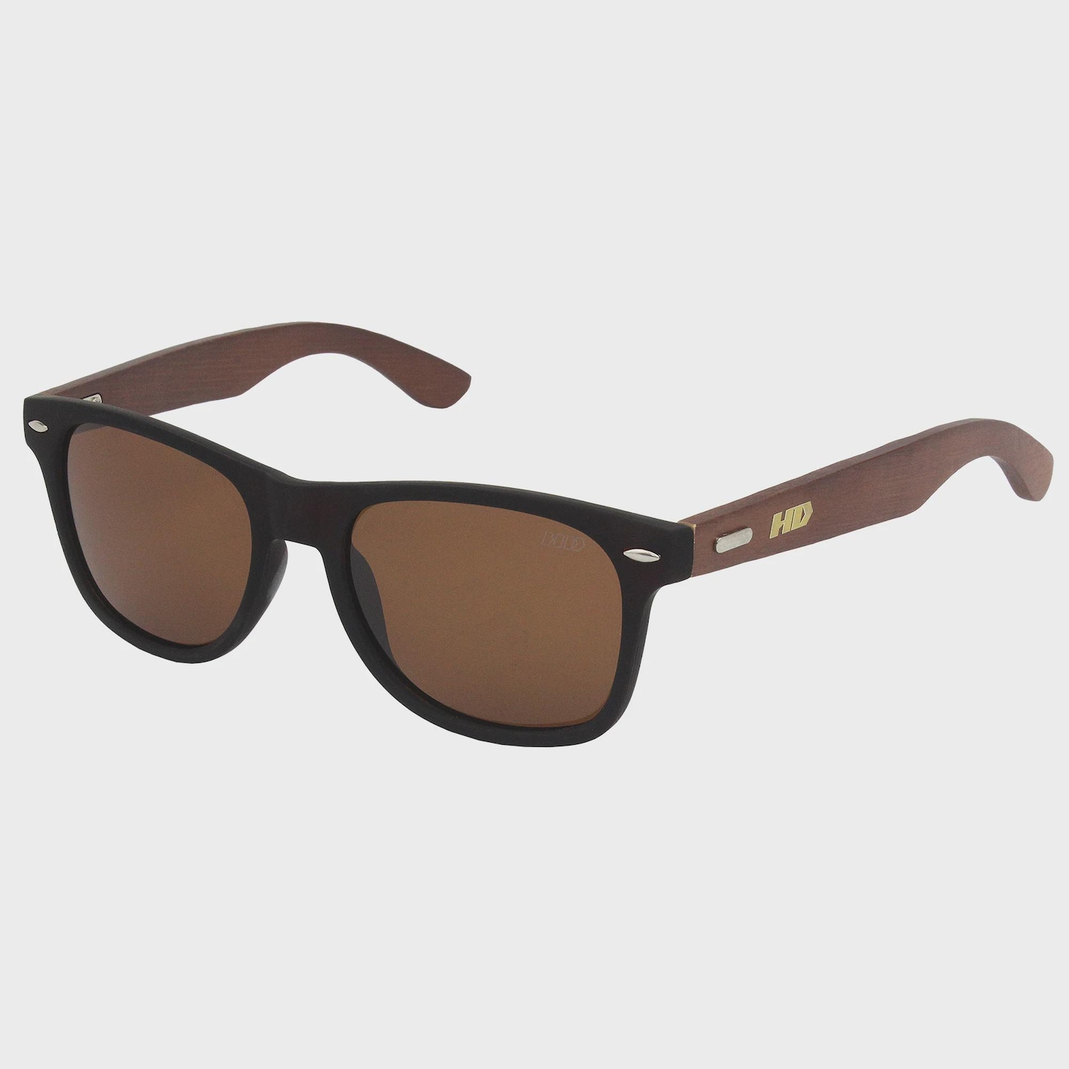 Óculos de Sol Masculino Hawaiian Dreams Waikiki Brown Polarizado - Foto 1