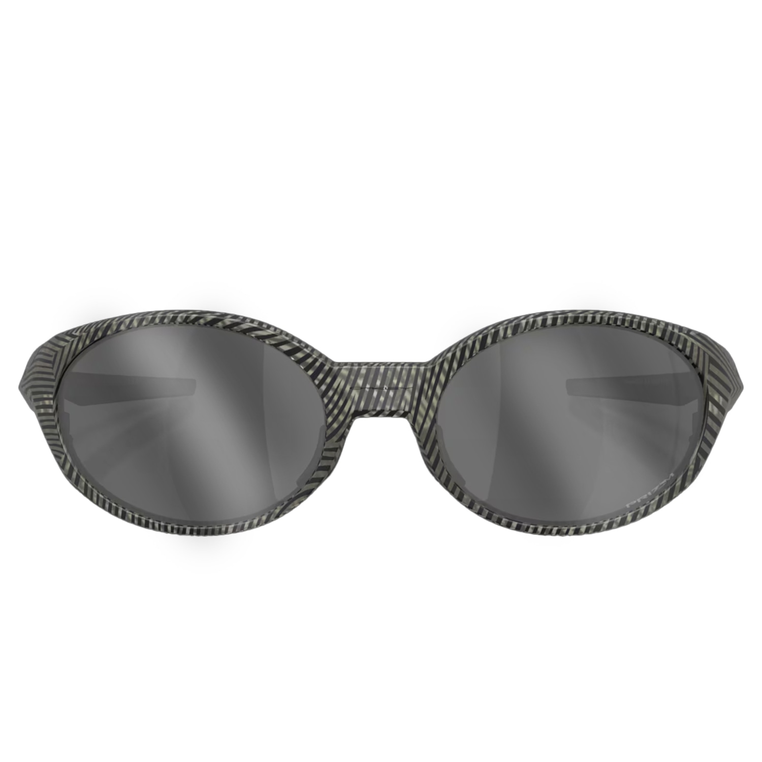 Óculos de Sol Unissex Oakley EyeJacket Redux Matte Grey Ink Fingerprint - Foto 4