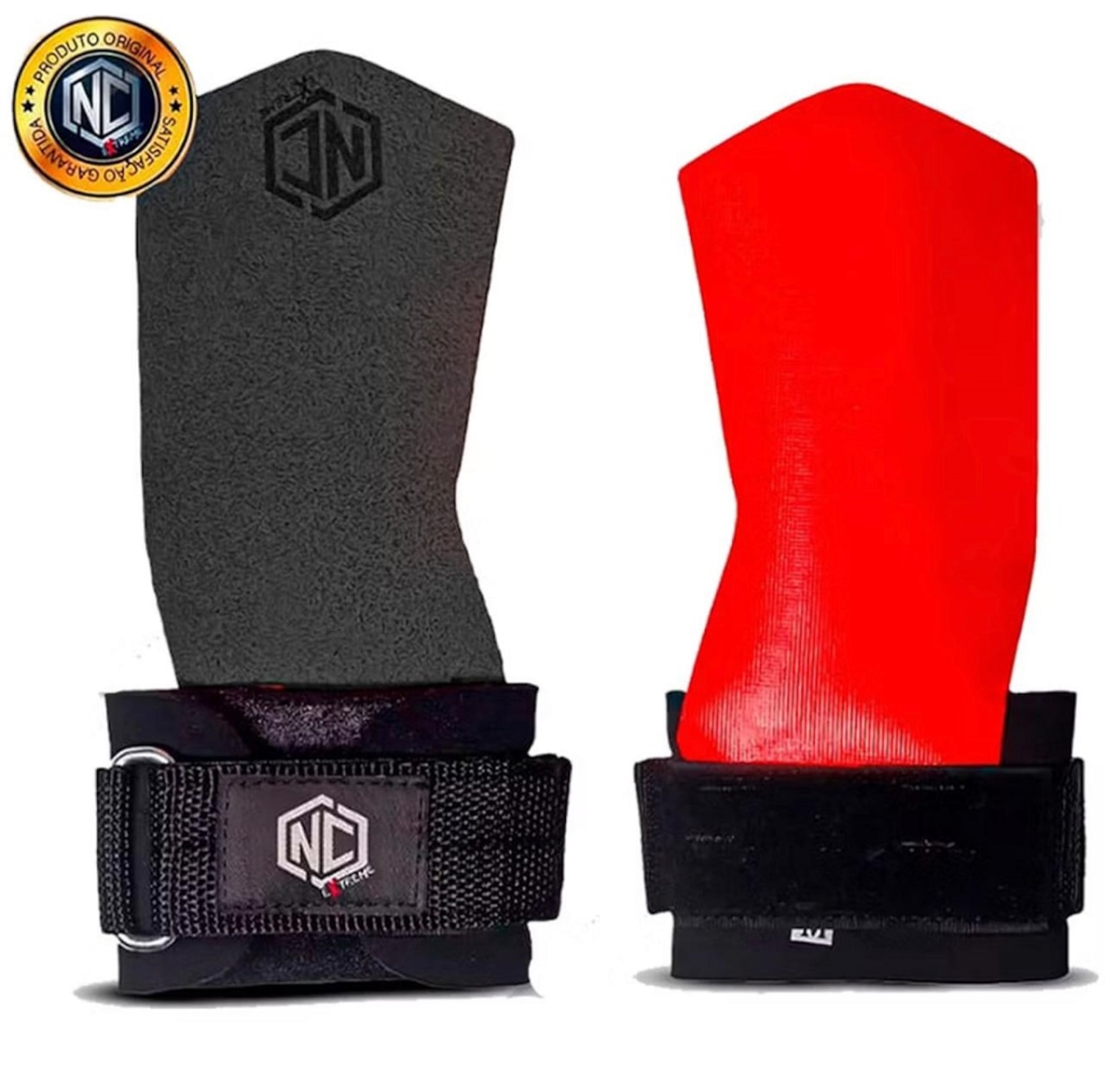 Luva Palmar Hand Grip Duo Face - NC Extreme - Foto 1