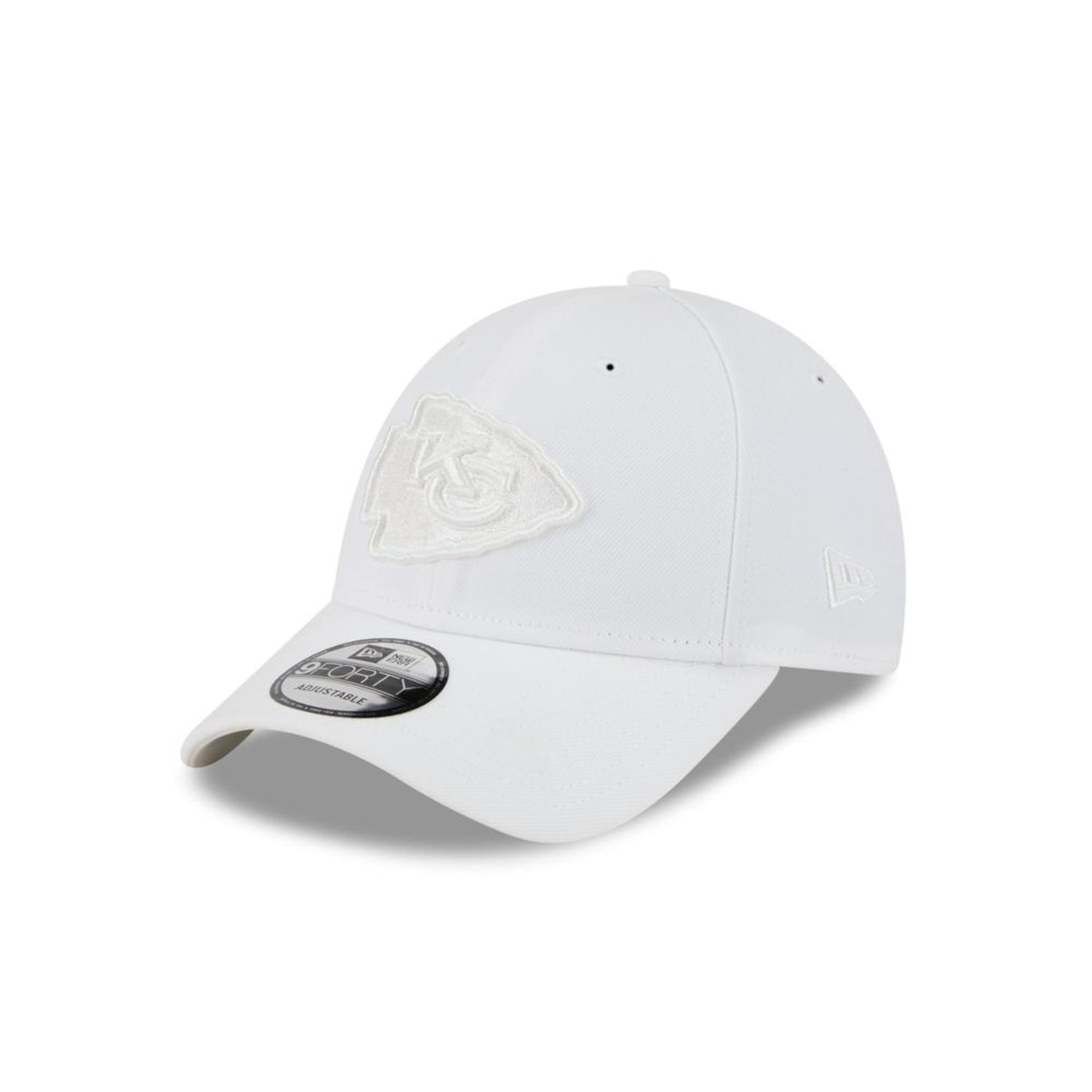 Boné Unissex New Era 9FORTY Kansas City Chiefs NFL Aba Curva - Foto 1