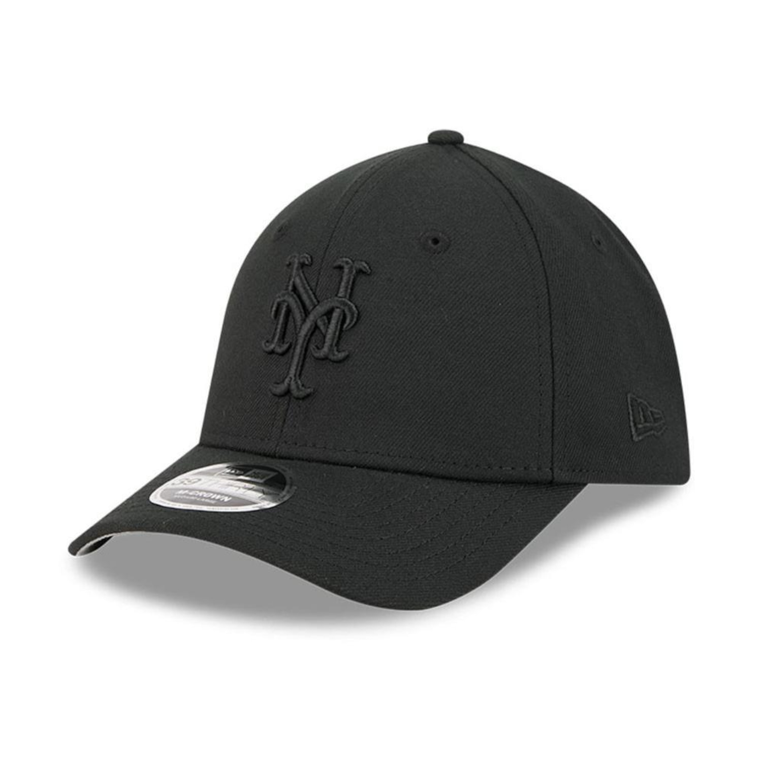 Boné Unissex New Era 39THIRTY M-Crown New York Mets MLB Aba Curva - Foto 1