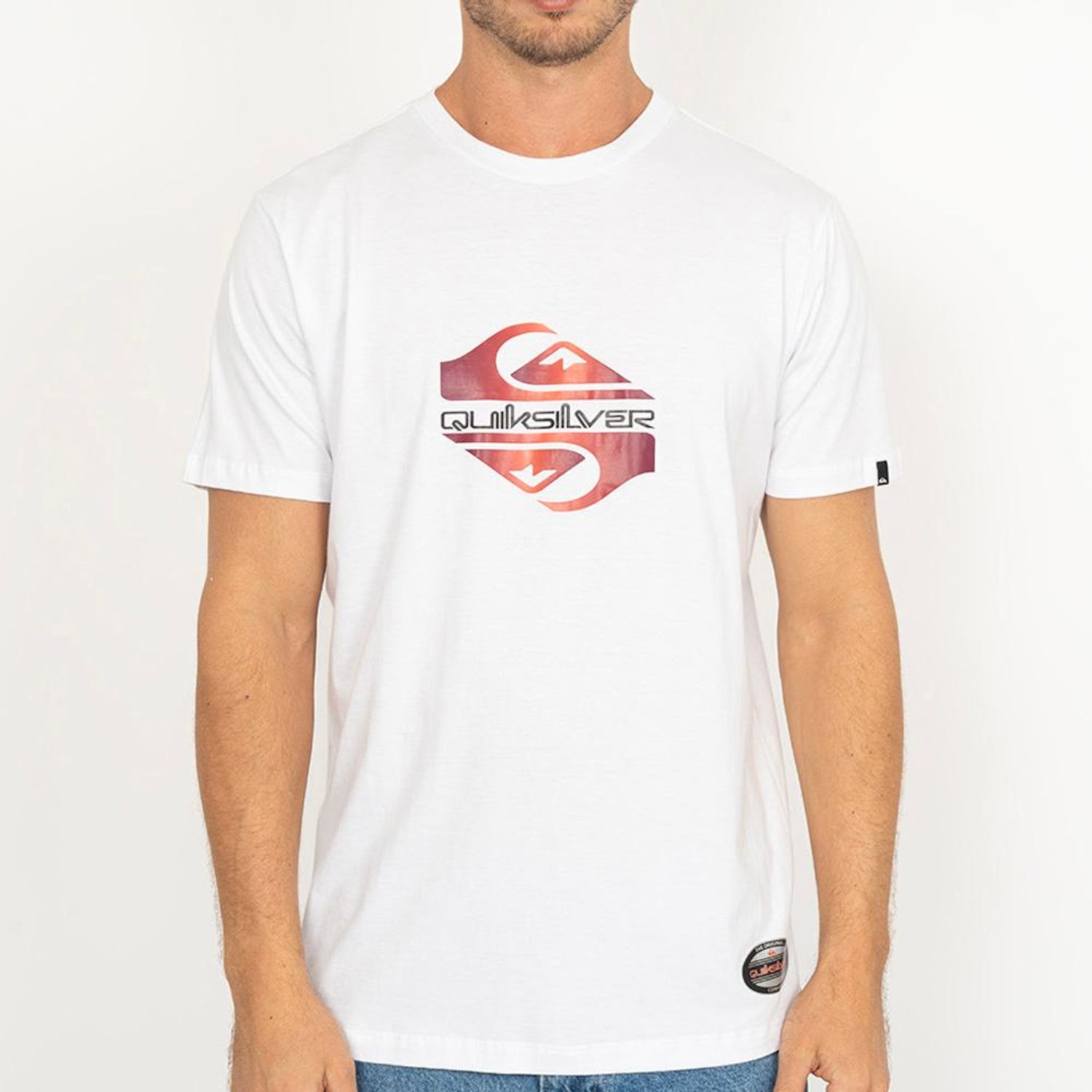 Camiseta Quiksilver Soft Hologram - Masculina - Foto 1