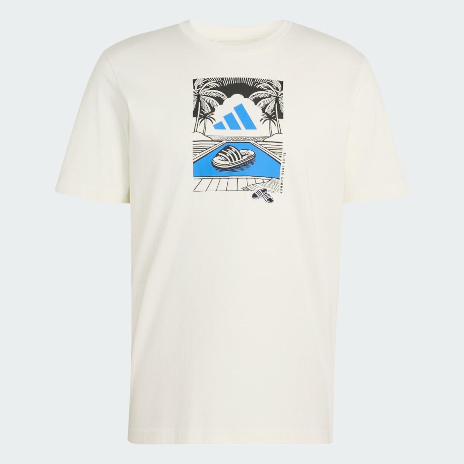 Camiseta Adidas Summer Slides Relax Masculina - Foto 2