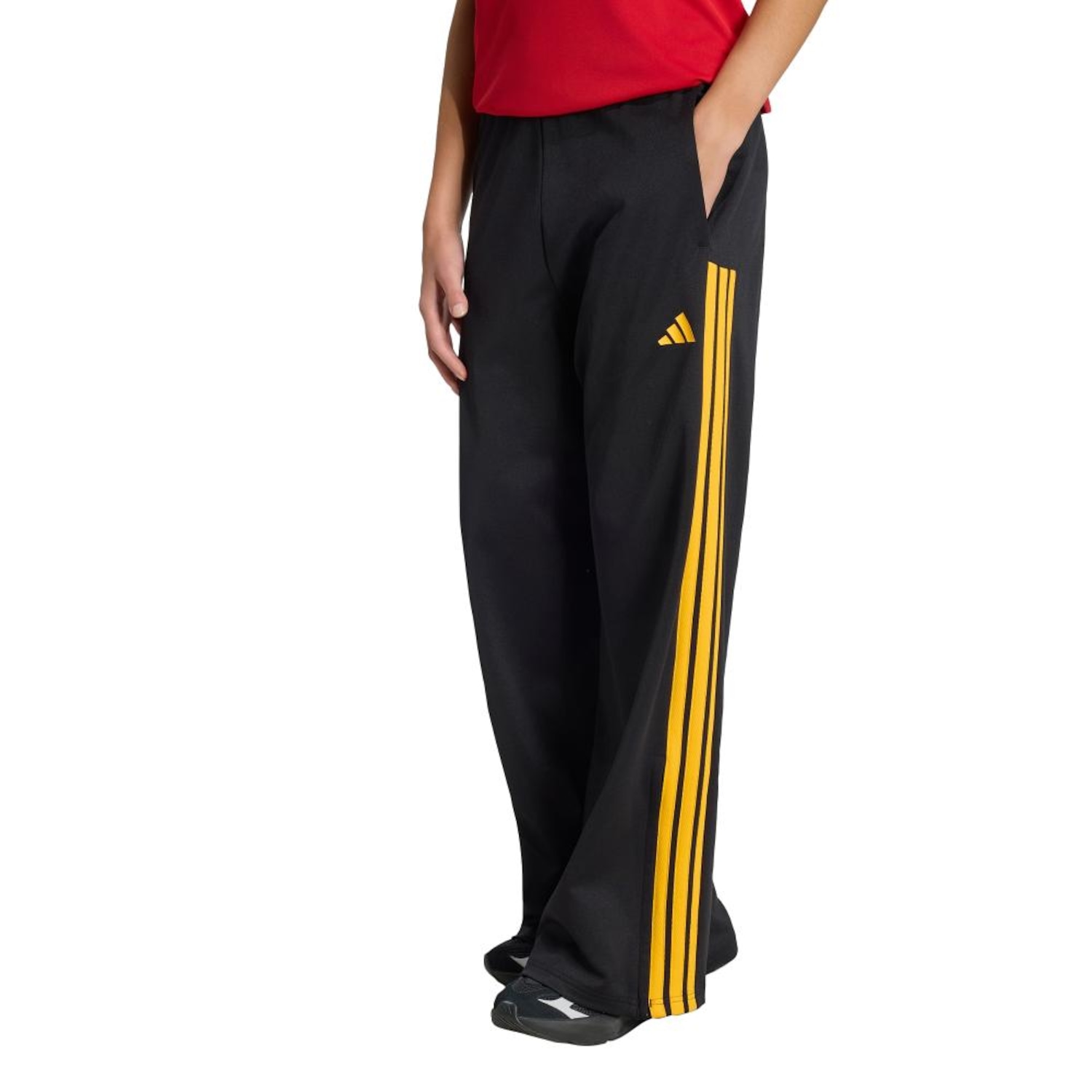 Calça Adidas Wide Leg House of Tiro Feminina - Foto 1