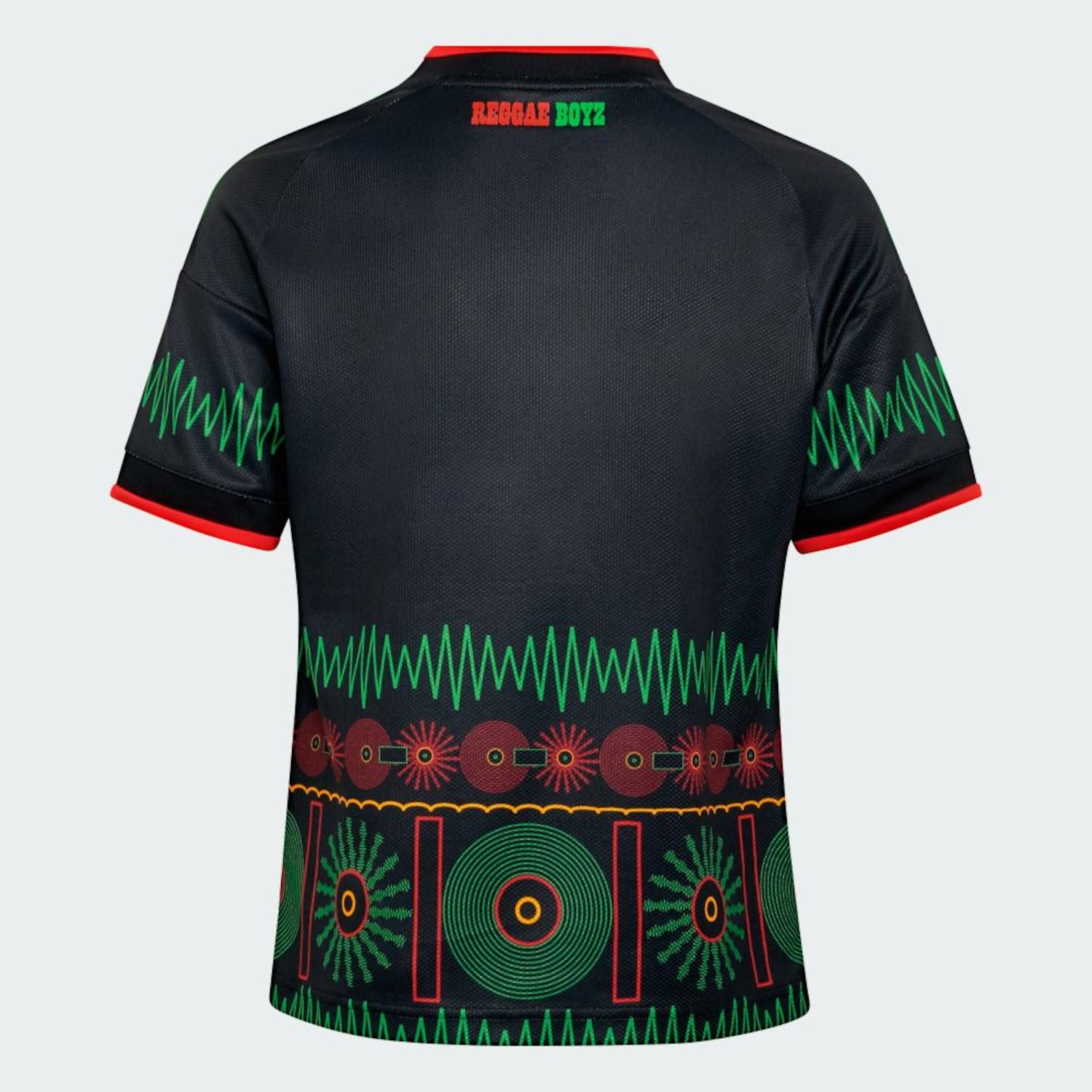 Camisa Jamaica II 26/27 x Bob Marley Adidas Infantil - Foto 3