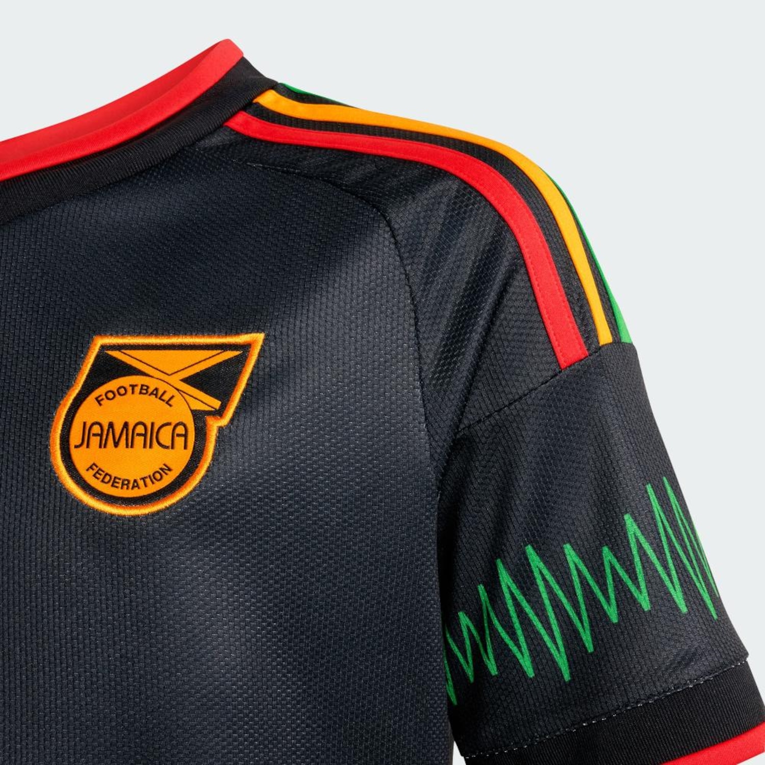 Camisa Jamaica II 26/27 x Bob Marley Adidas Infantil - Foto 4