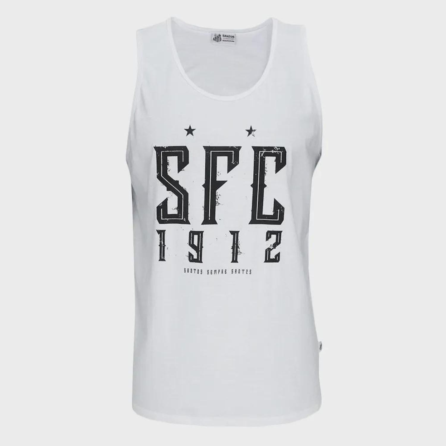 Camiseta Regata Santos SFC 1912 Surf Center Masculina - Foto 1