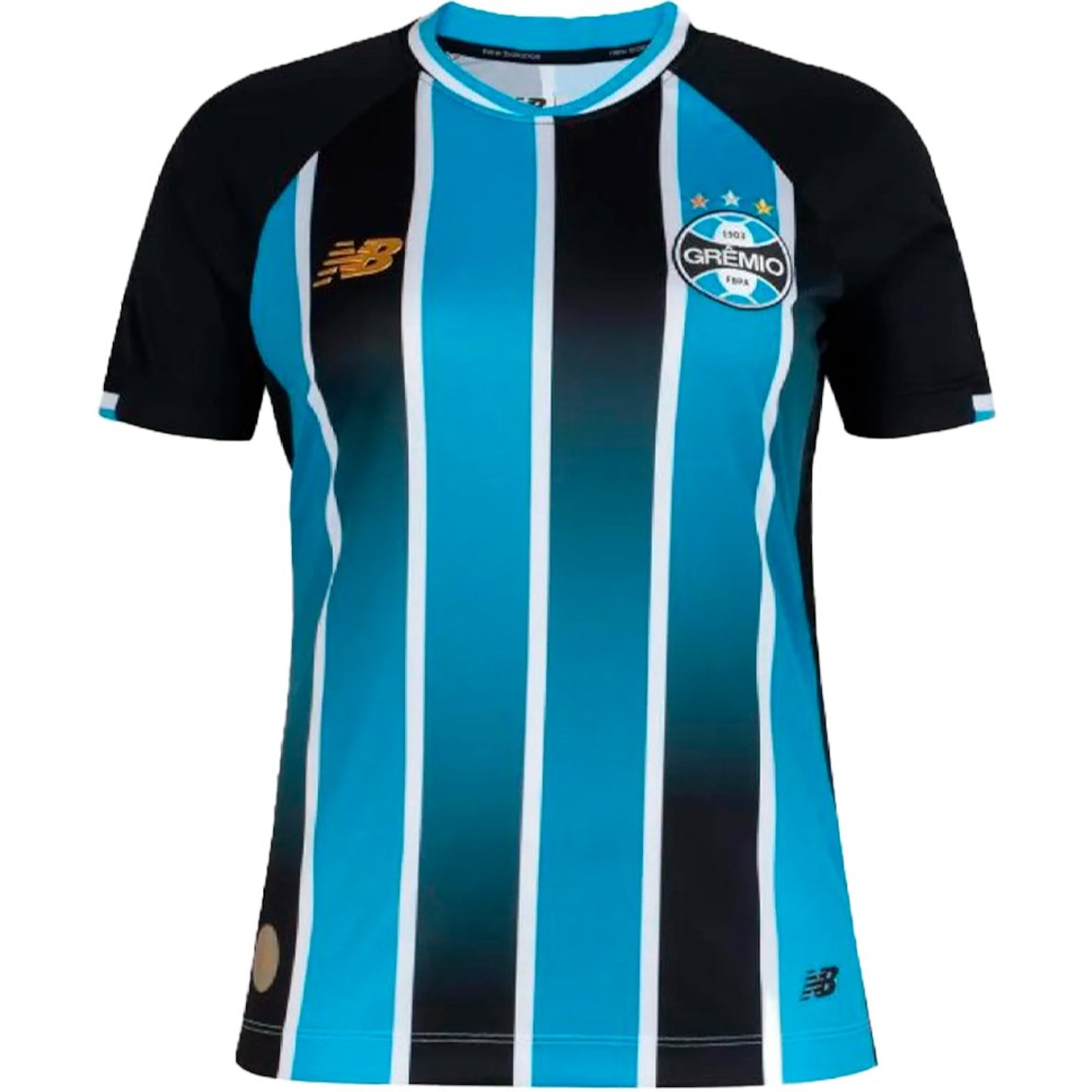 Camiseta do Grêmio Home Torcedor 2026 New Balance - Feminina - Foto 1