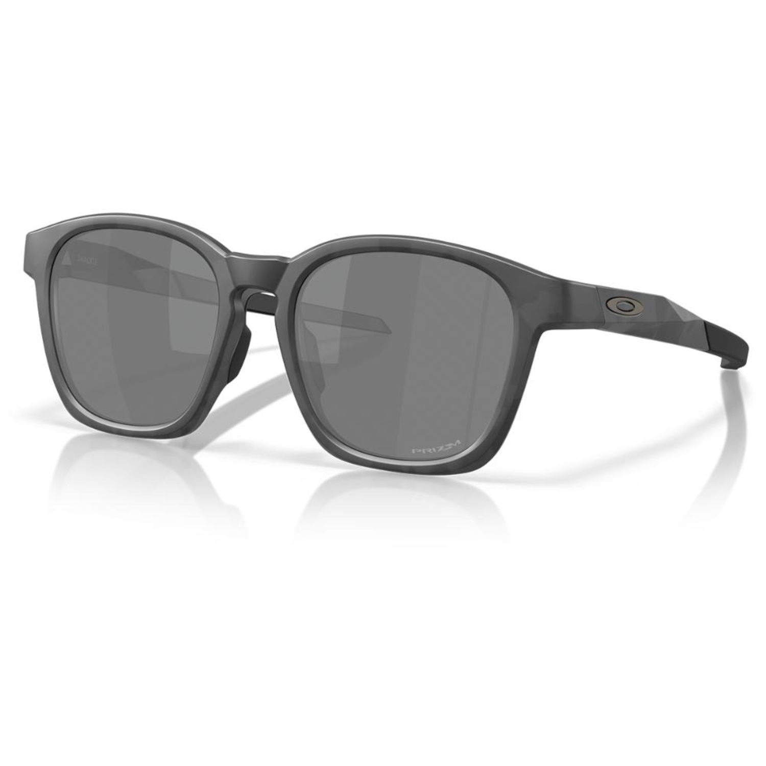 Óculos de Sol Unissex Oakley Shackle Matte Black Camo Prizm Black - Foto 1