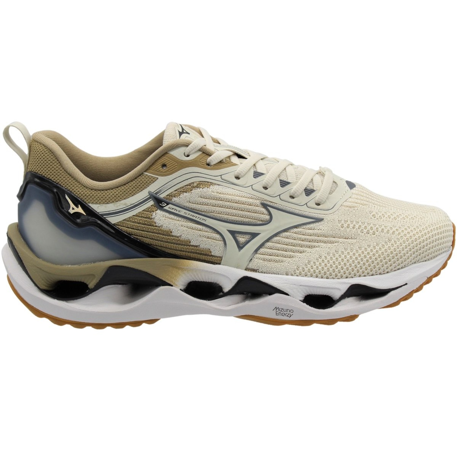 Tênis Masculino Esportivo Mizuno Wave Stratos 3 - Foto 1