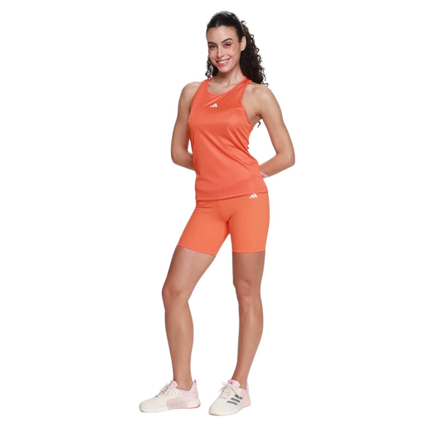 Shorts adidas Treino Básico - Feminino - Foto 1