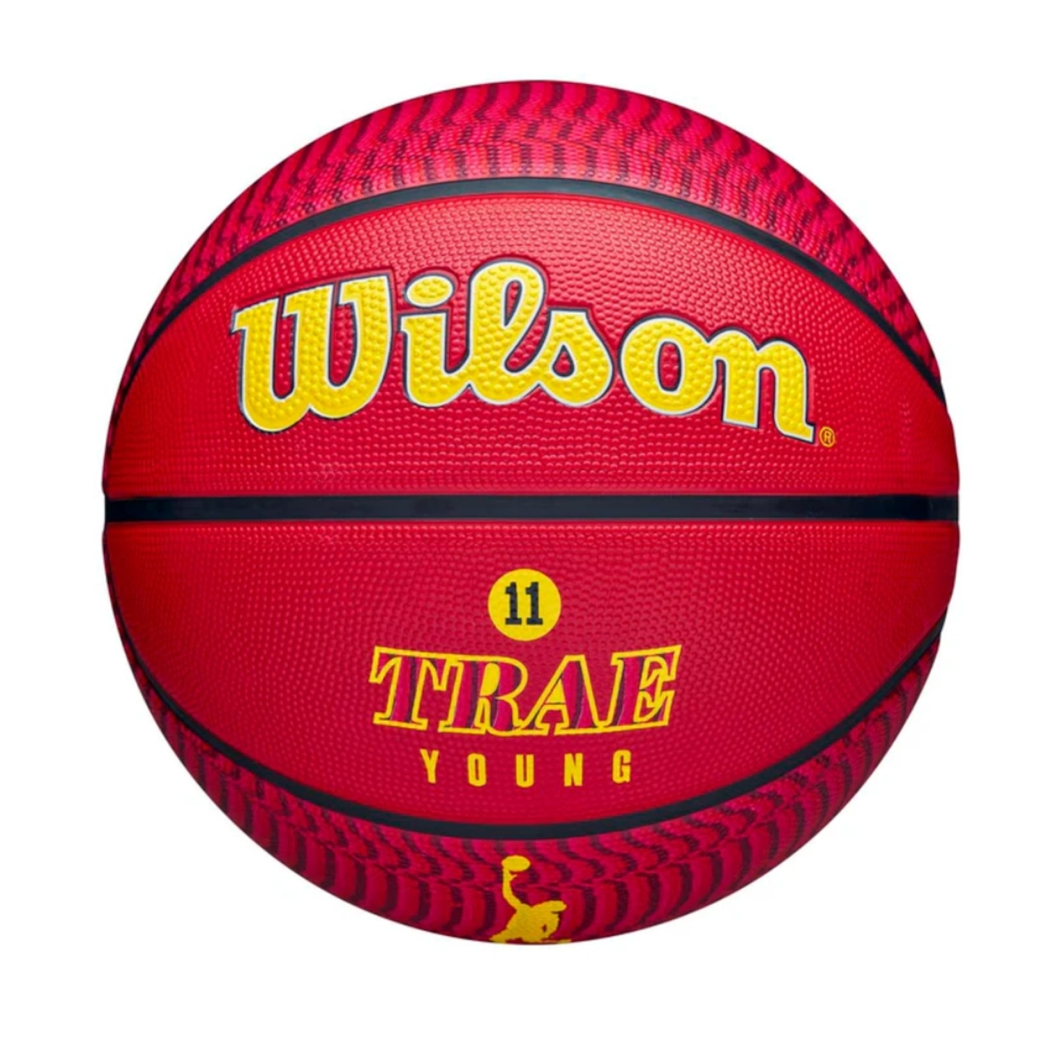Bola de Basquete Wilson NBA Player Icon Outdoor Trae 7 - Foto 1