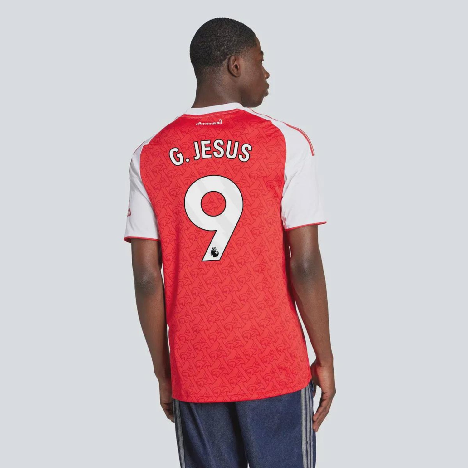 Camisa Arsenal Home 2026 9 G. Jesus adidas Masculina - Foto 1