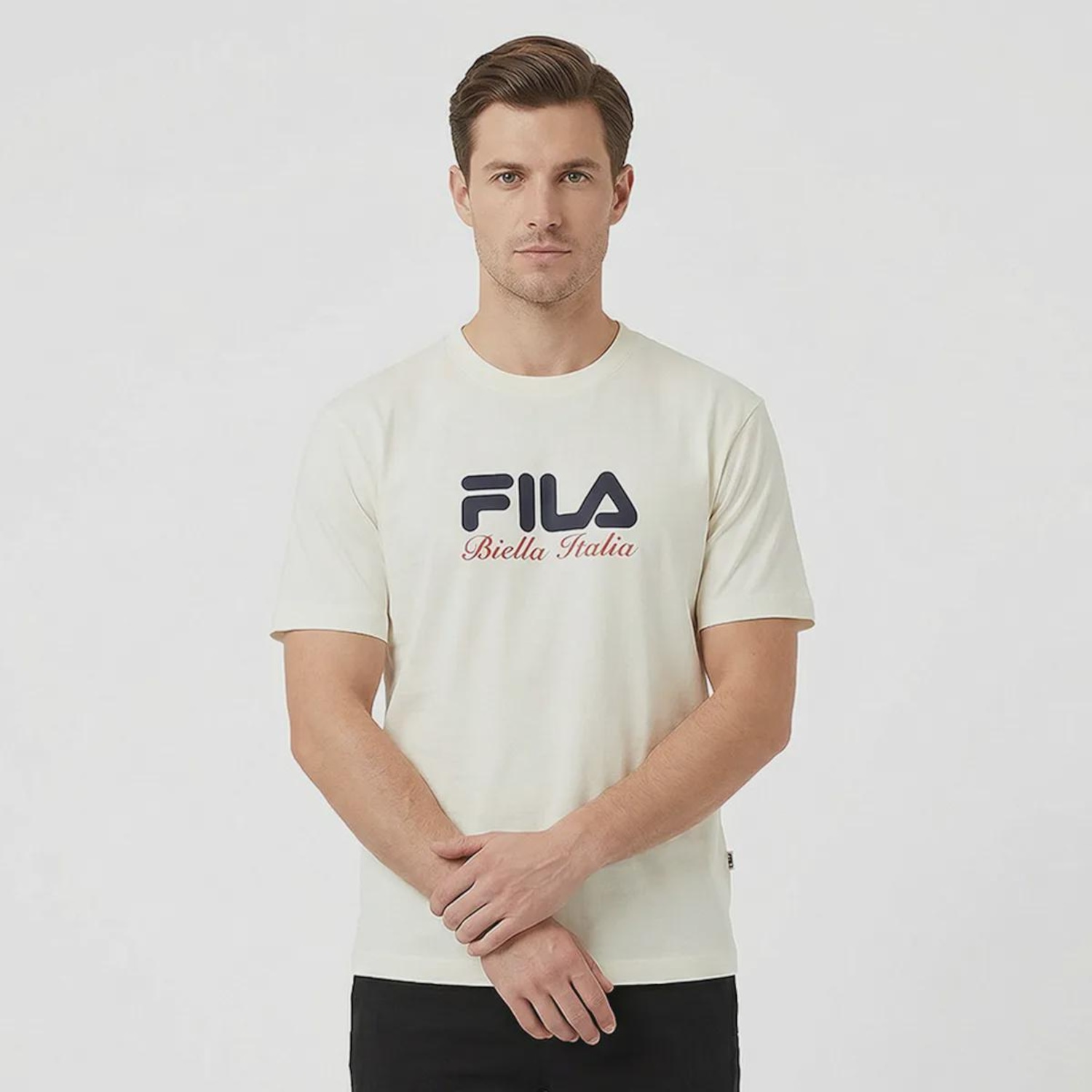 Camiseta Masculina Comfort Biella Graphic Fila - Foto 1