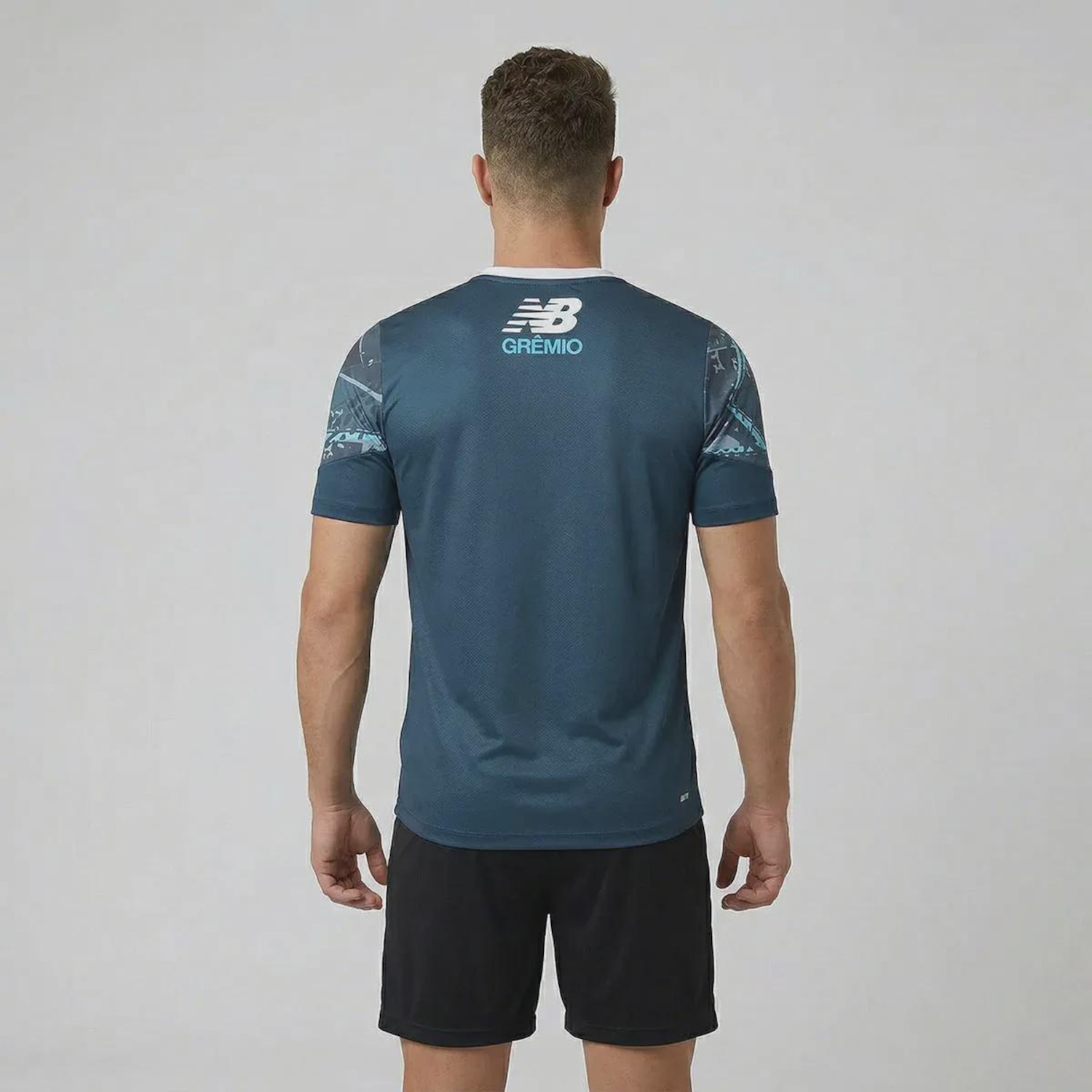 Camisa Grêmio Pré-Jogo 2026 New Balance Masculina - Foto 3