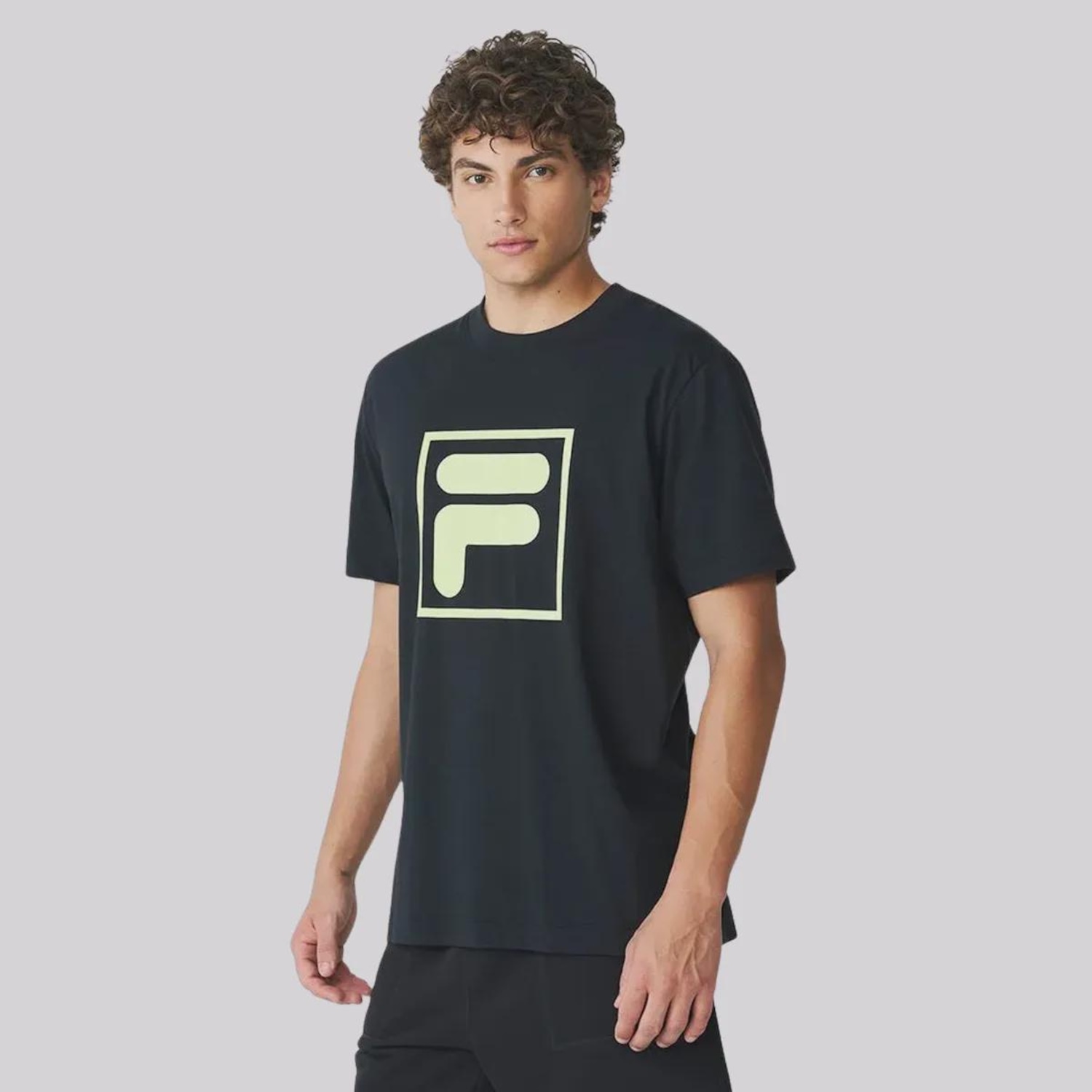 Camiseta Maculina Comfort F-Box Union Classics Fila - Foto 1