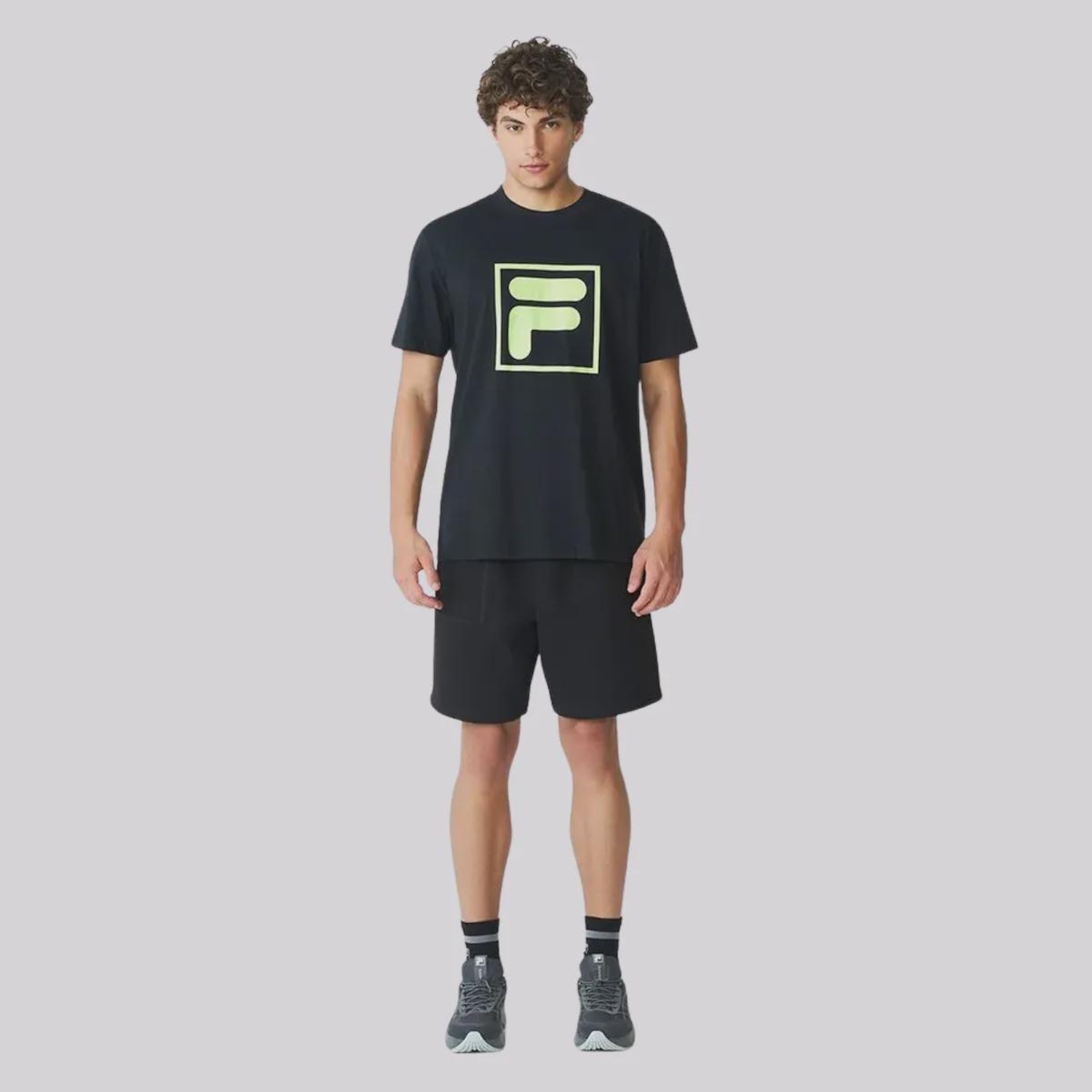 Camiseta Maculina Comfort F-Box Union Classics Fila - Foto 3