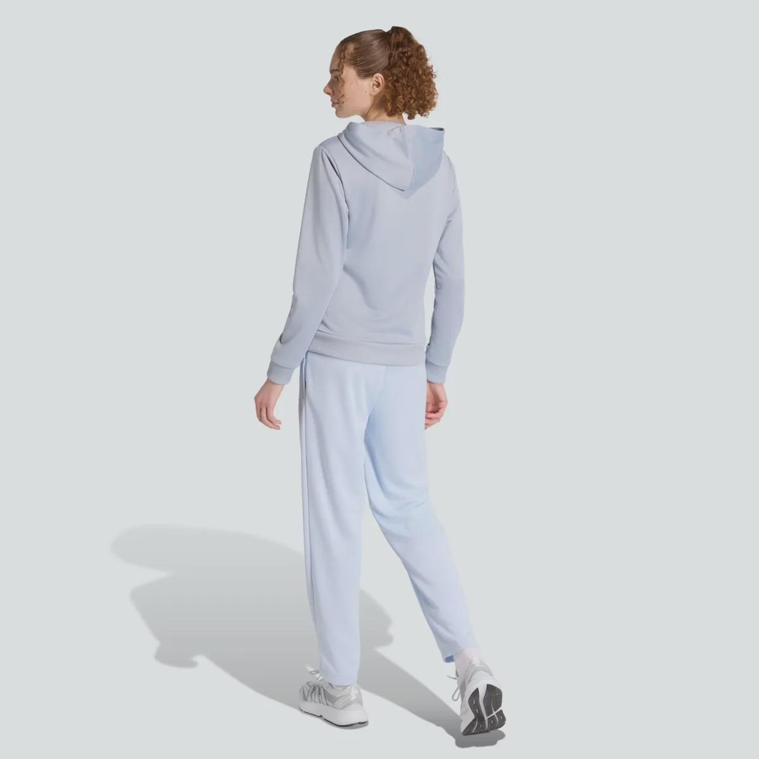 Agasalho Feminino Linear TS adidas - Foto 2