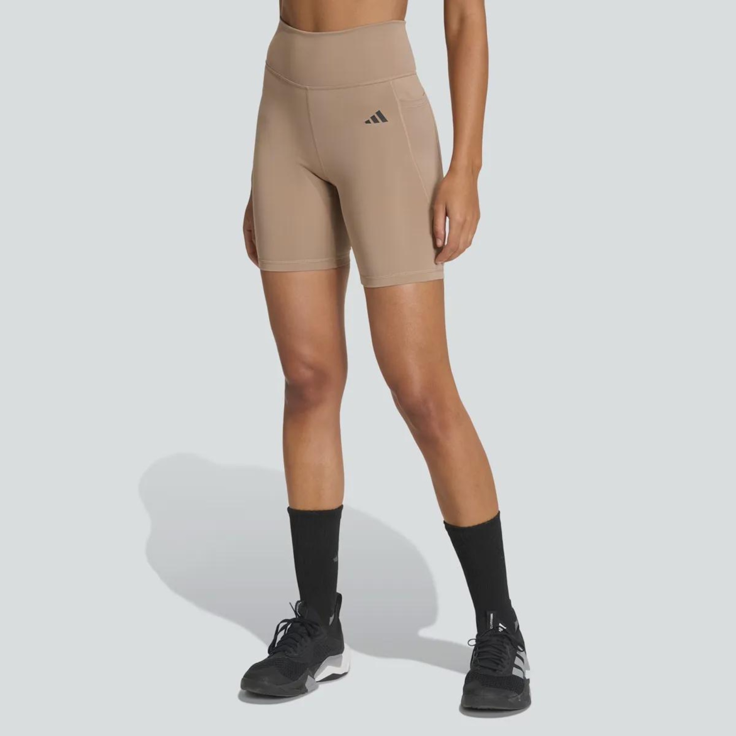 Shorts Feminino ESS Optime 7in adidas - Foto 1