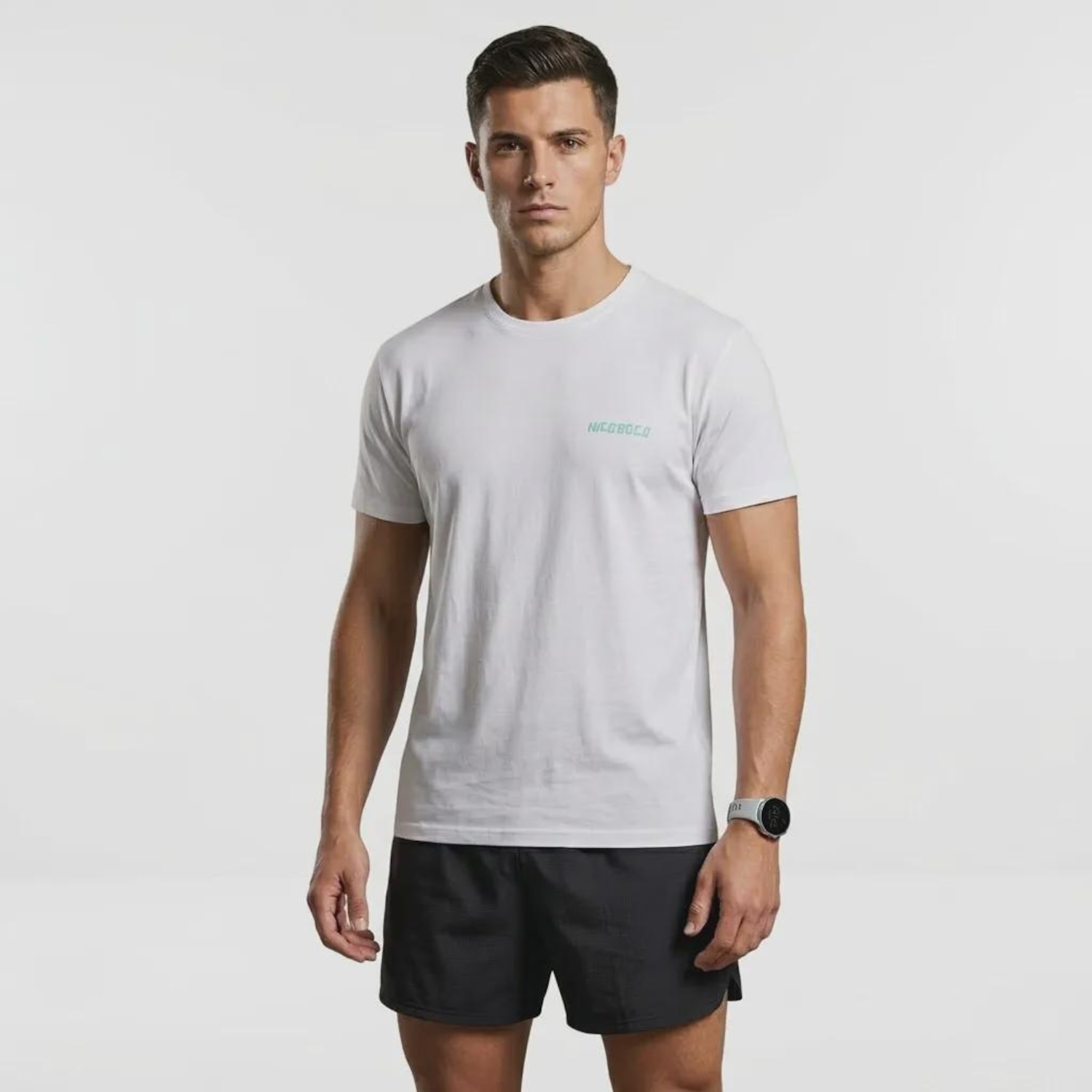 Camiseta Masculina Bilding Basic Nicoboco - Foto 1
