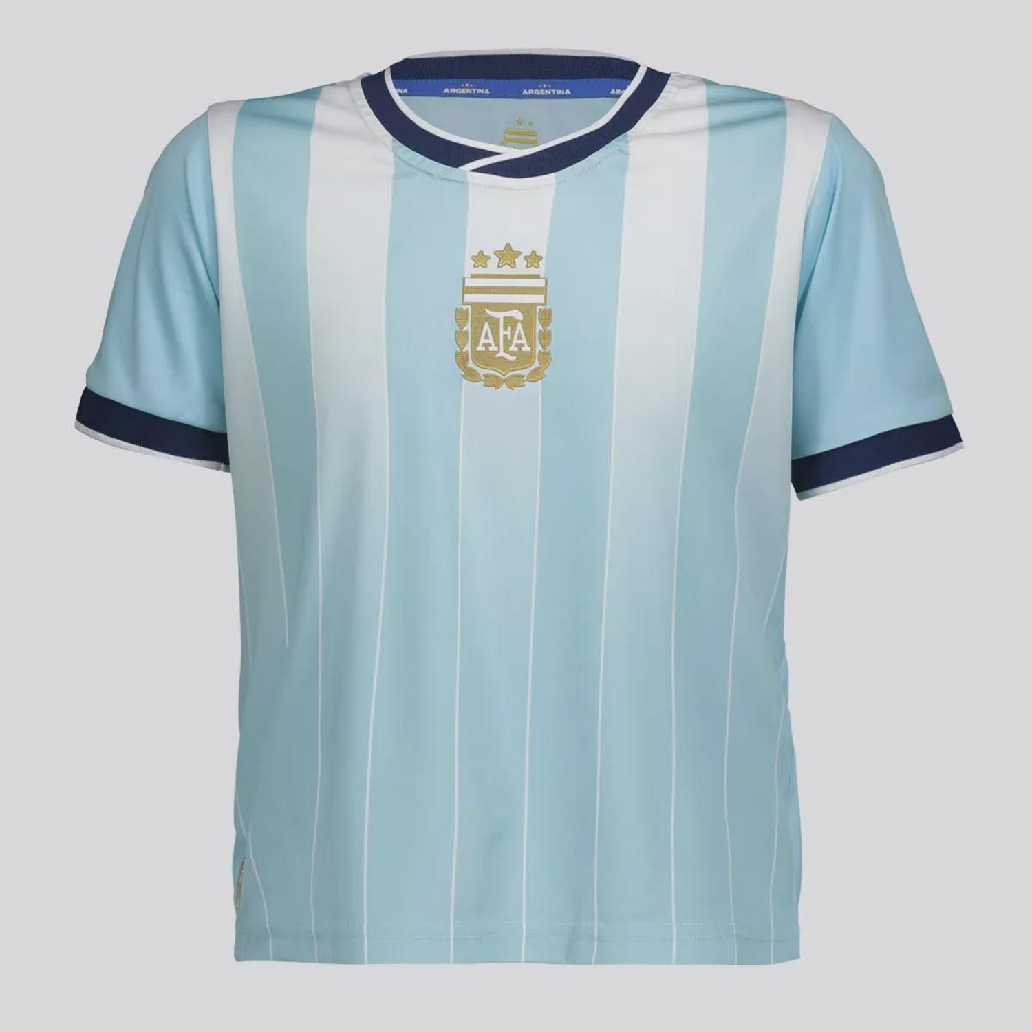 Camisa Argentina Lanes 10 Messi FutFanatis Masculina - Foto 2