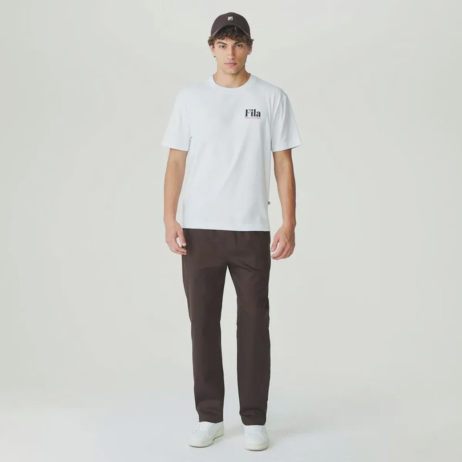 Camiseta Masculina Comfort Italia Graphic Fila - Foto 1