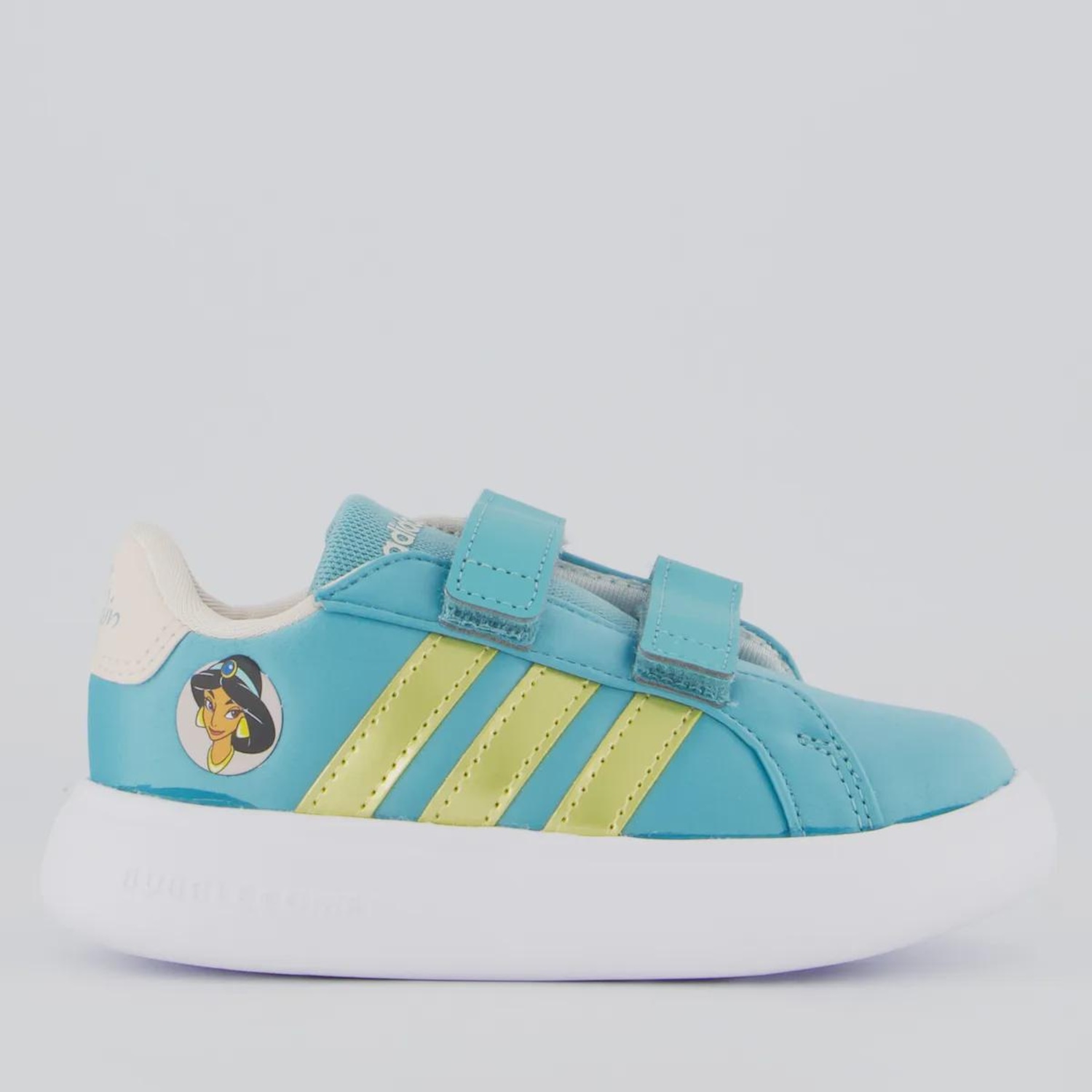 Tênis Infantil Grand Court Disney Jasmine adidas - Foto 1