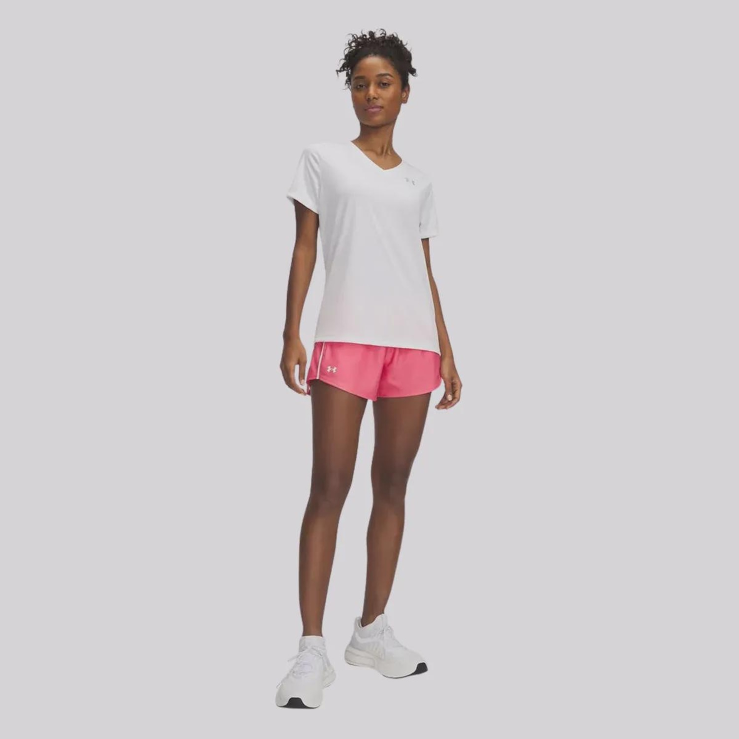 Shorts Feminino Tech Play Up Sports Under Armour - Foto 3