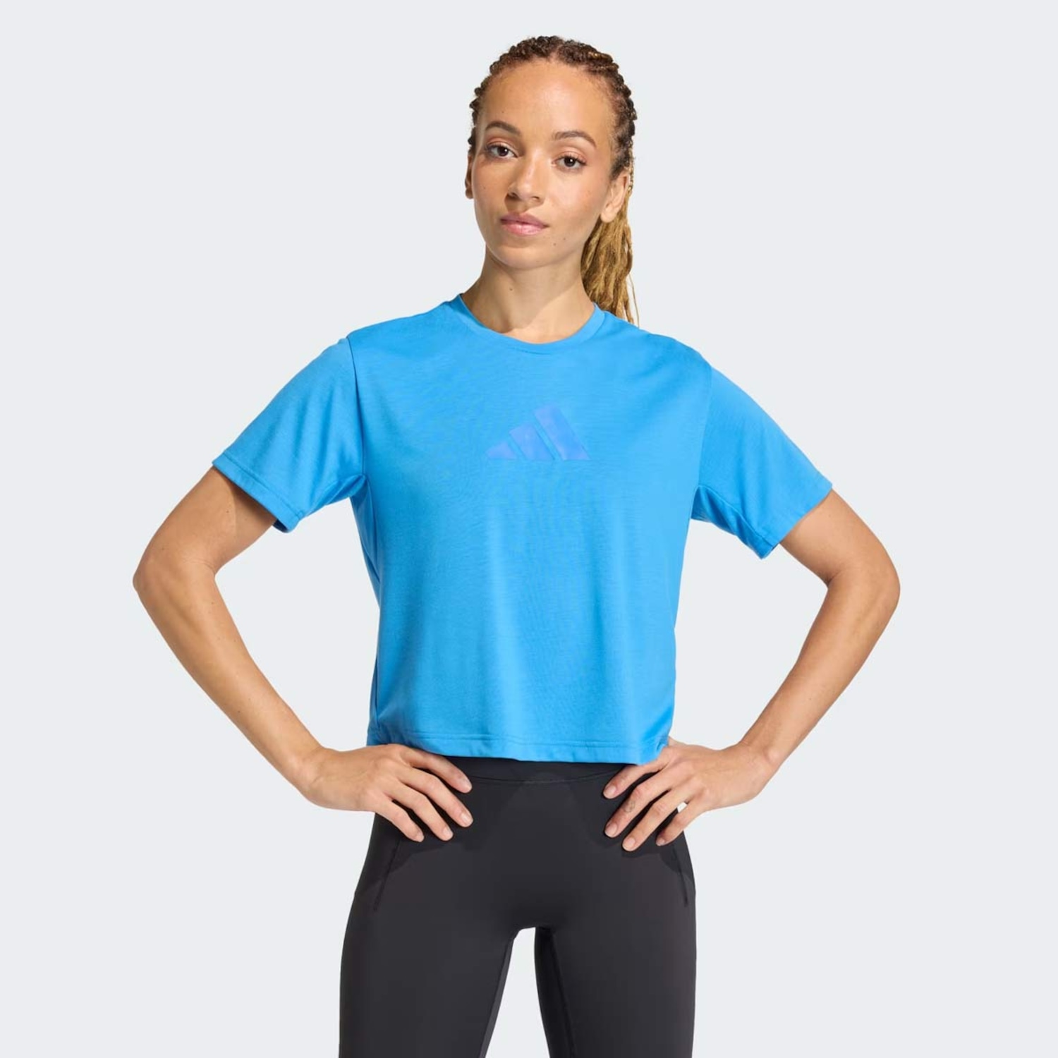 Camiseta Feminina TR Essentials adidas - Foto 1