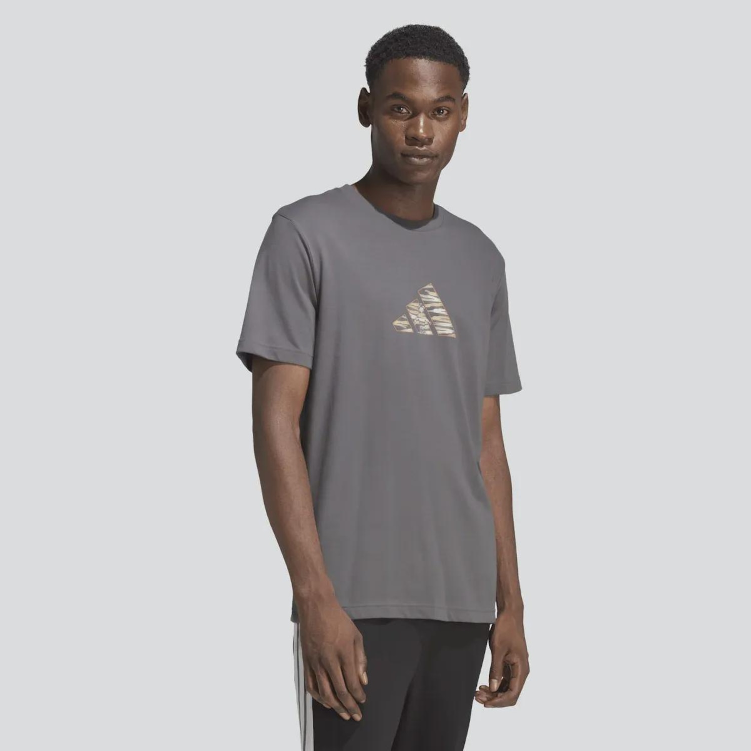 Camiseta Masculina Camo Explorer adidas - Foto 1