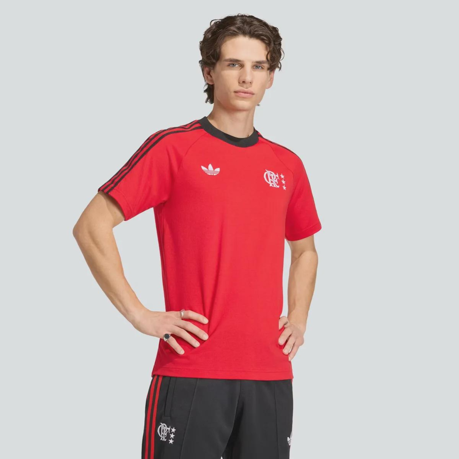Camiseta do Flamengo Originals adidas Masculina - Foto 1