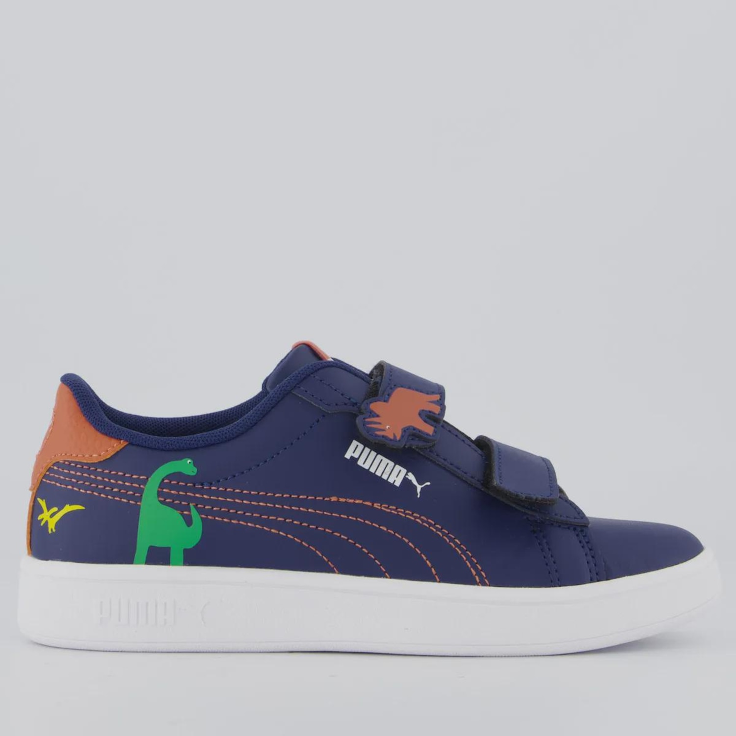 Tênis Infantil Smash 3.0 Dino V PS Puma - Foto 1