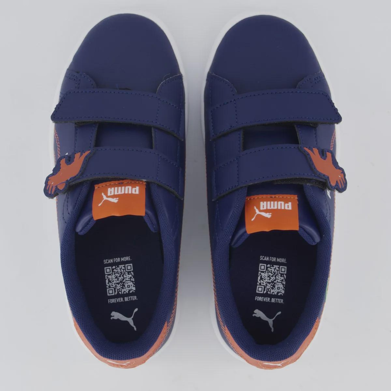 Tênis Infantil Smash 3.0 Dino V PS Puma - Foto 4