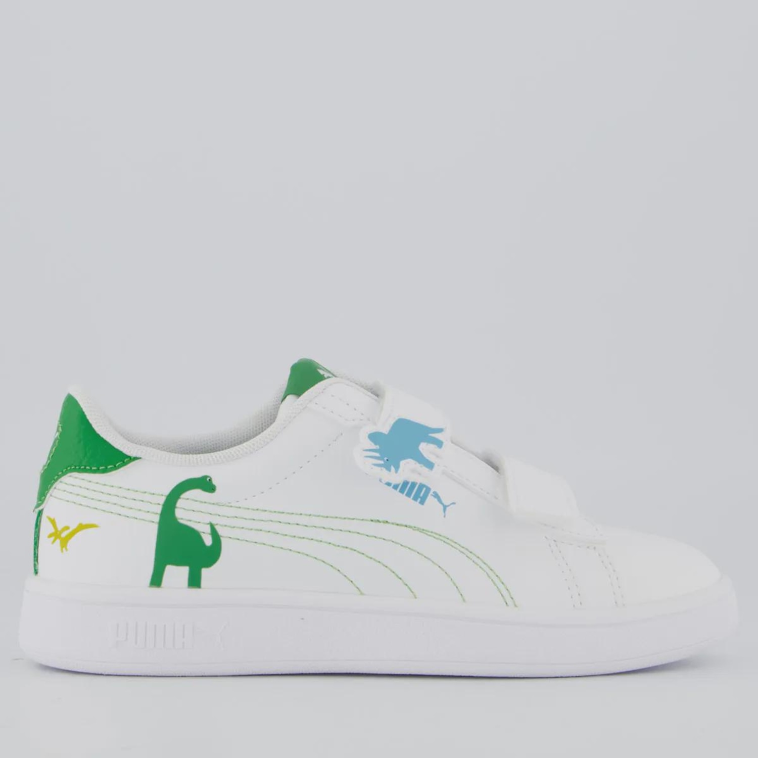 Tênis Infantil Smash 3.0 Dino V PS Puma - Foto 1
