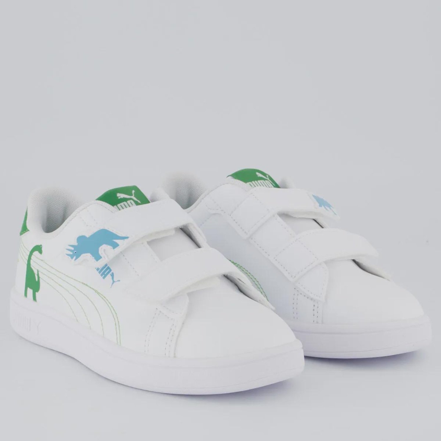 Tênis Infantil Smash 3.0 Dino V PS Puma - Foto 2