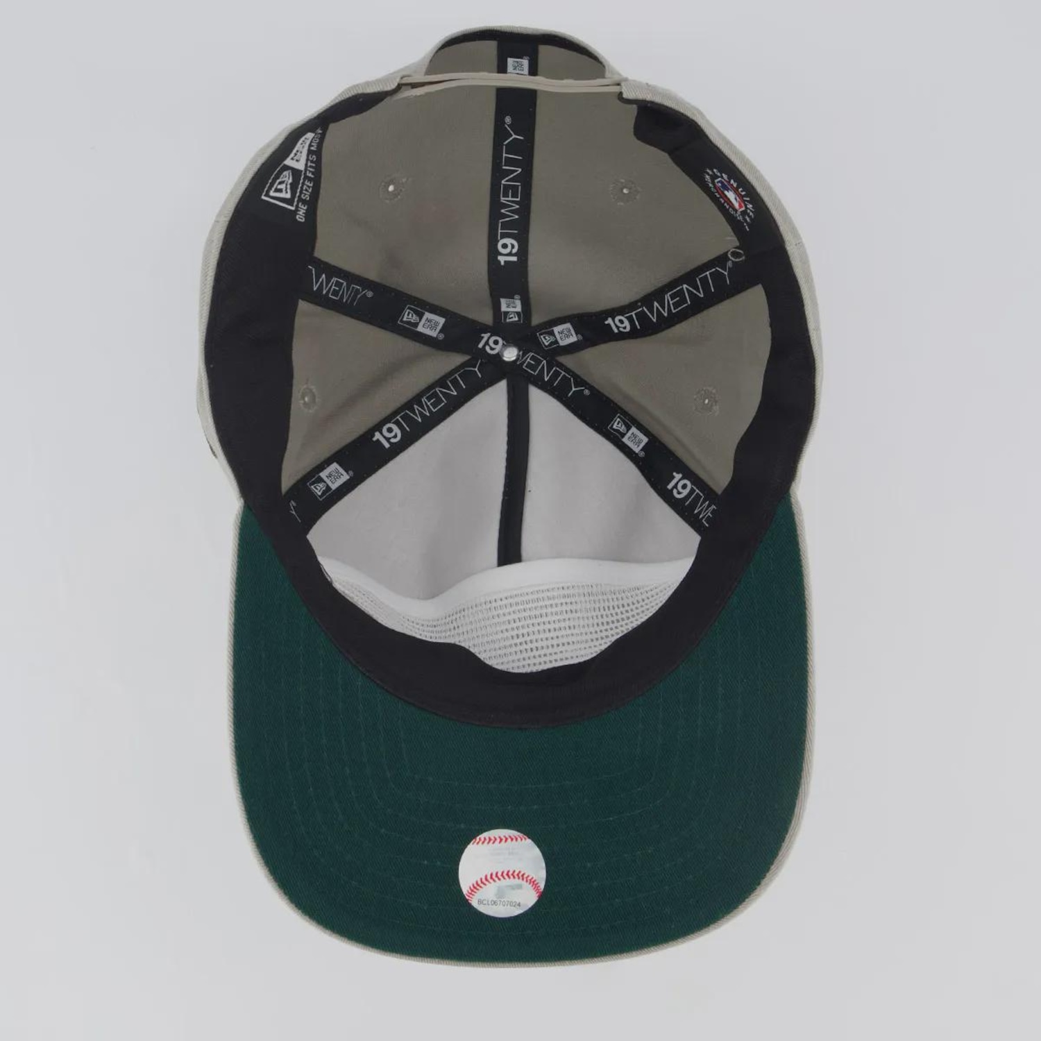 Boné Aba Curva New Era MLB New York Yankees Washed 1920 Unissex - Foto 4