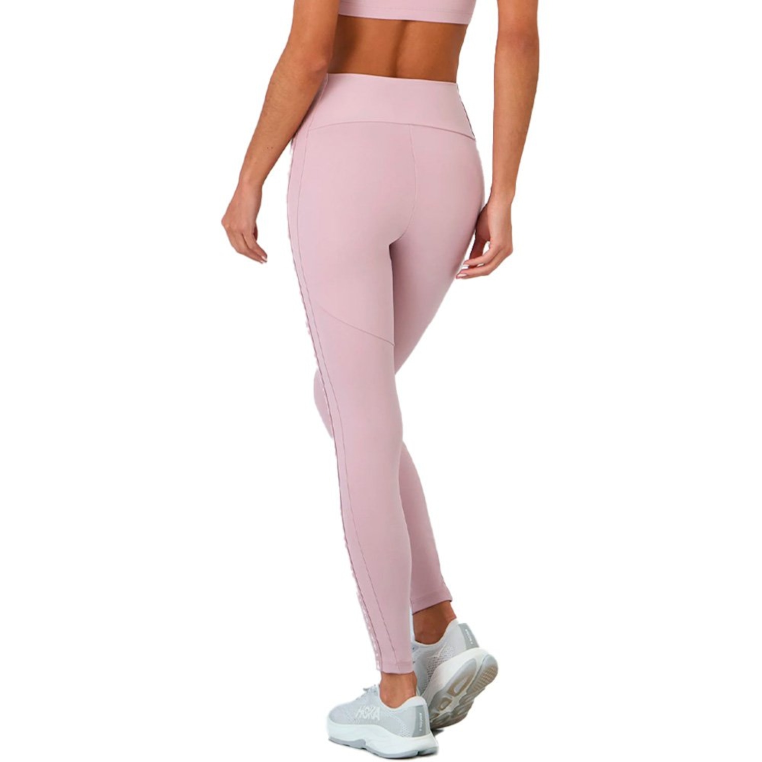 Legging Alto Giro Elástico Personalizado Feminina - Foto 2