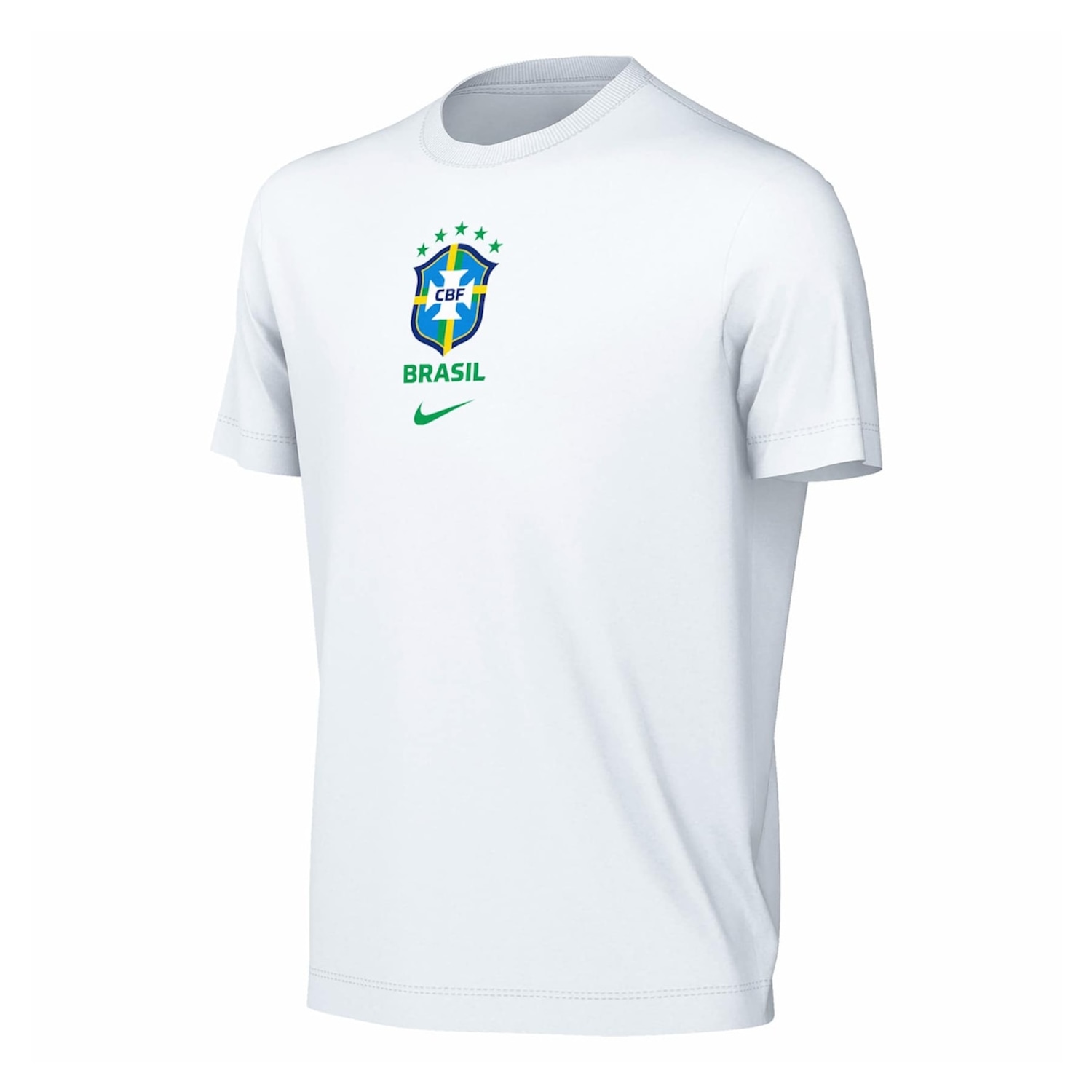 Camiseta Brasil Nike Crest Infantil - Foto 1