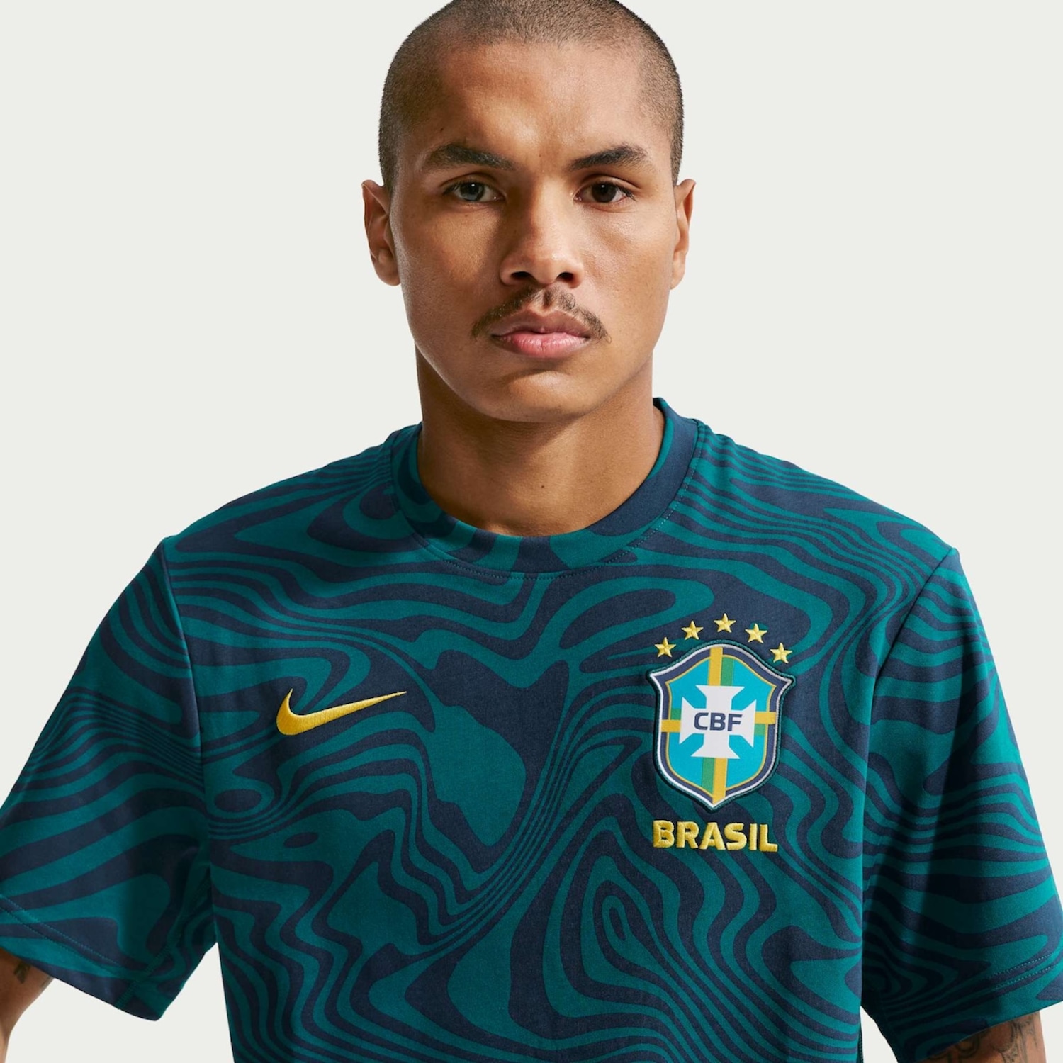 Camiseta do Brasil Dri-FIT Nike Primary Masculina - Foto 1