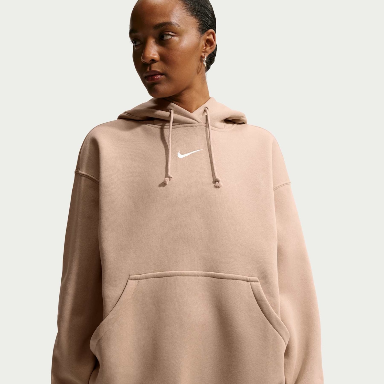 Blusão Nike Sportswear Phoenix Fleece Feminino - Foto 1
