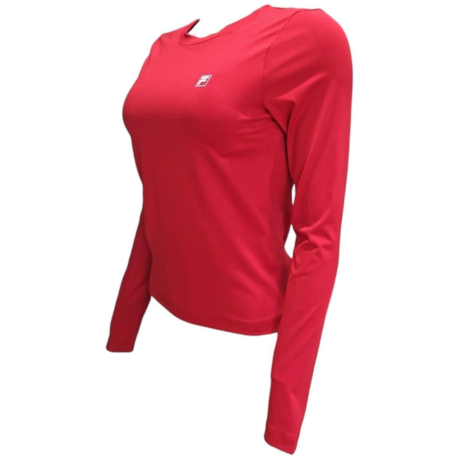 Camiseta Manga Longa Fila Essential - Feminina - Foto 3