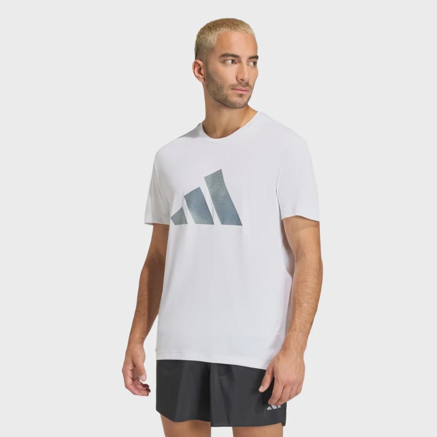 Camiseta adidas Adi365 Running Essentials Brand Love - Masculina - Foto 1
