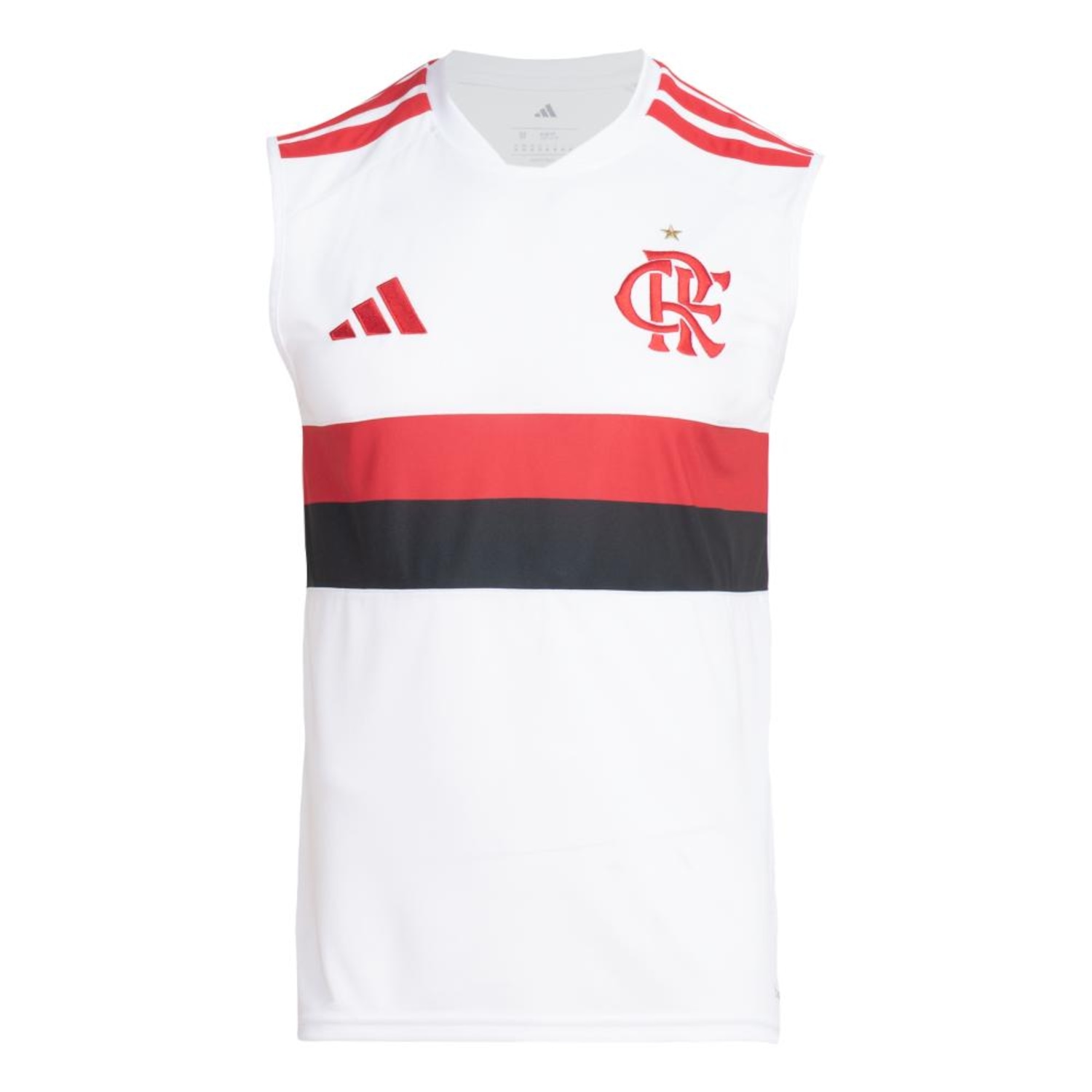 Camisa Sem Mangas II CR Flamengo 26 adidas Masculino - Foto 1