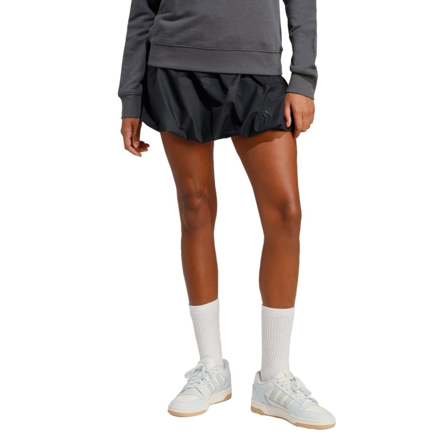Saia Balonê Adidas Malha Seasonal Essentials Feminina - Foto 1