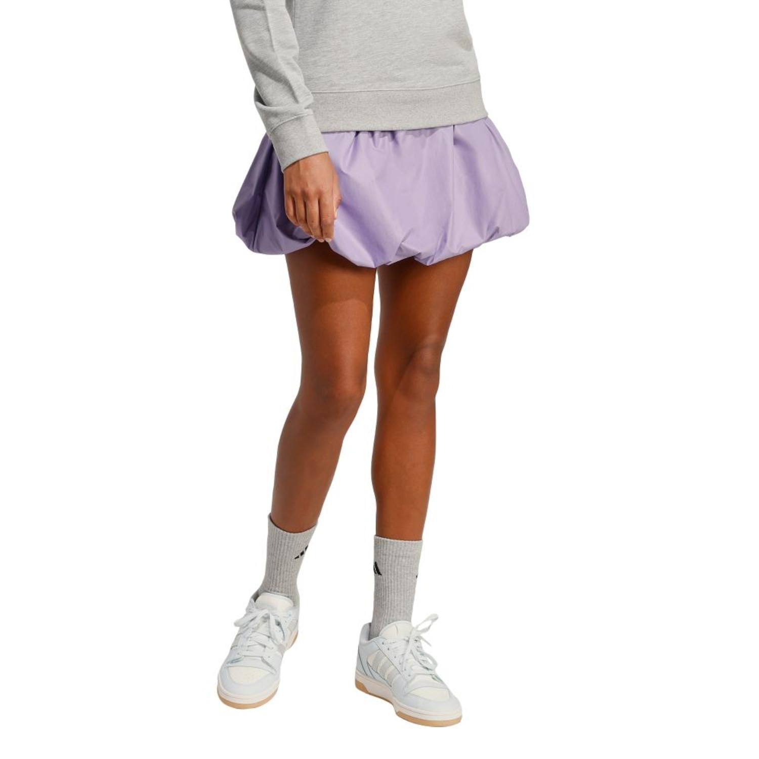 Saia Balonê Adidas Malha Seasonal Essentials Feminina - Foto 1